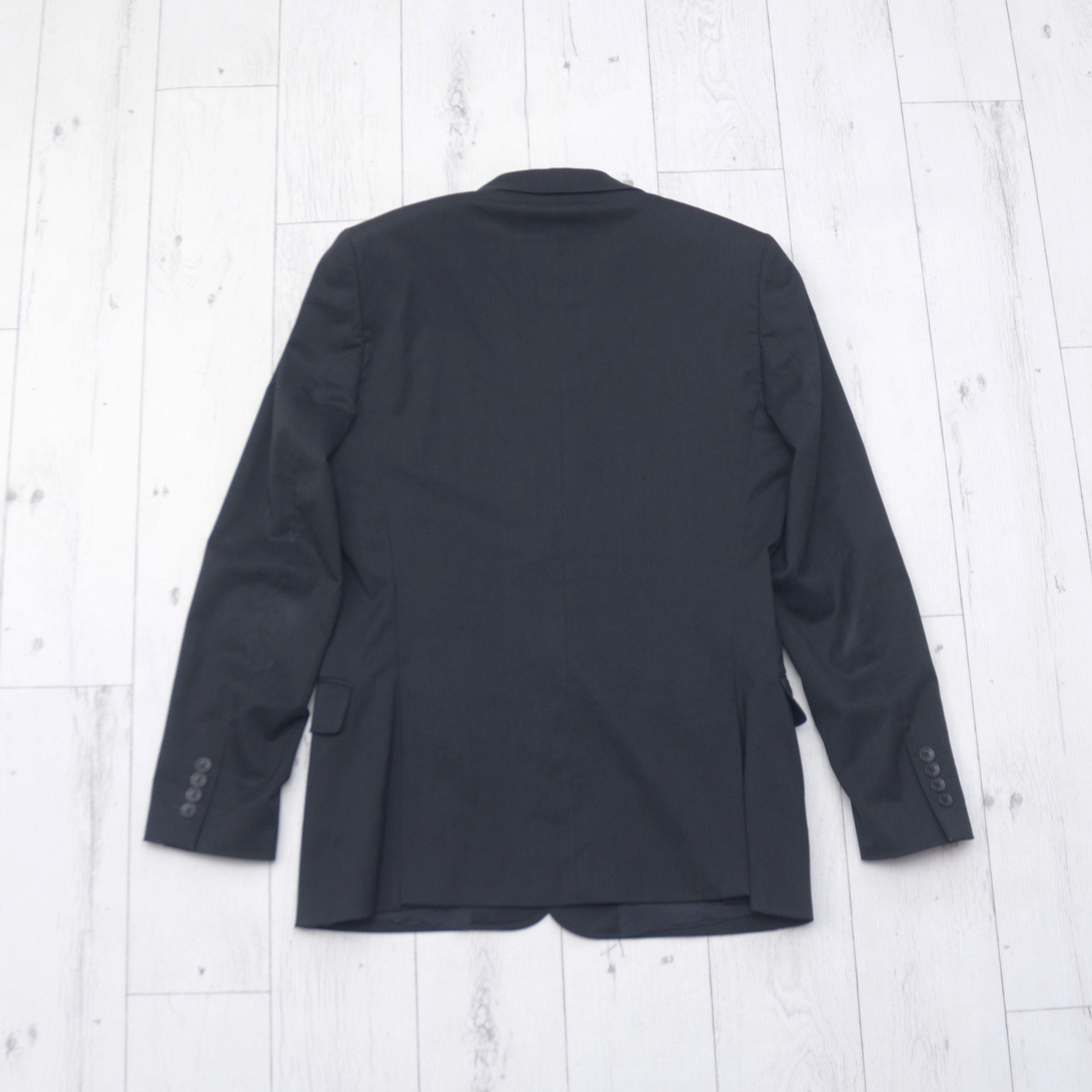 Just Cavalli Luxury Just Cavalli Solid Black Blazer Size 50 Casual Sport Size 50R - 7 Thumbnail