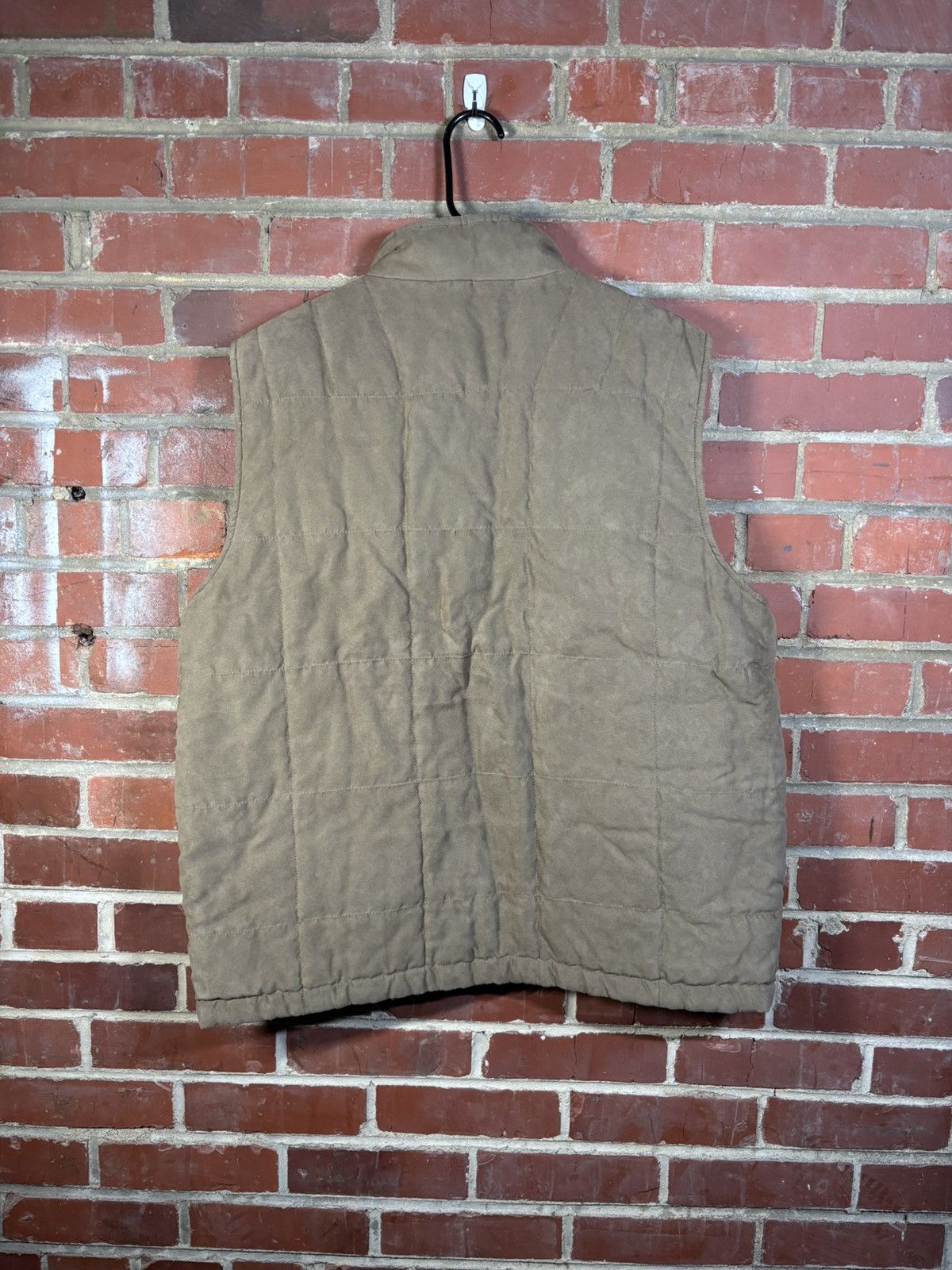 Johnston & Murphy Johnston & Murphy Vest Reversible Puffer Style Suede Like XL Size US XL / EU 56 / 4 - 3 Thumbnail
