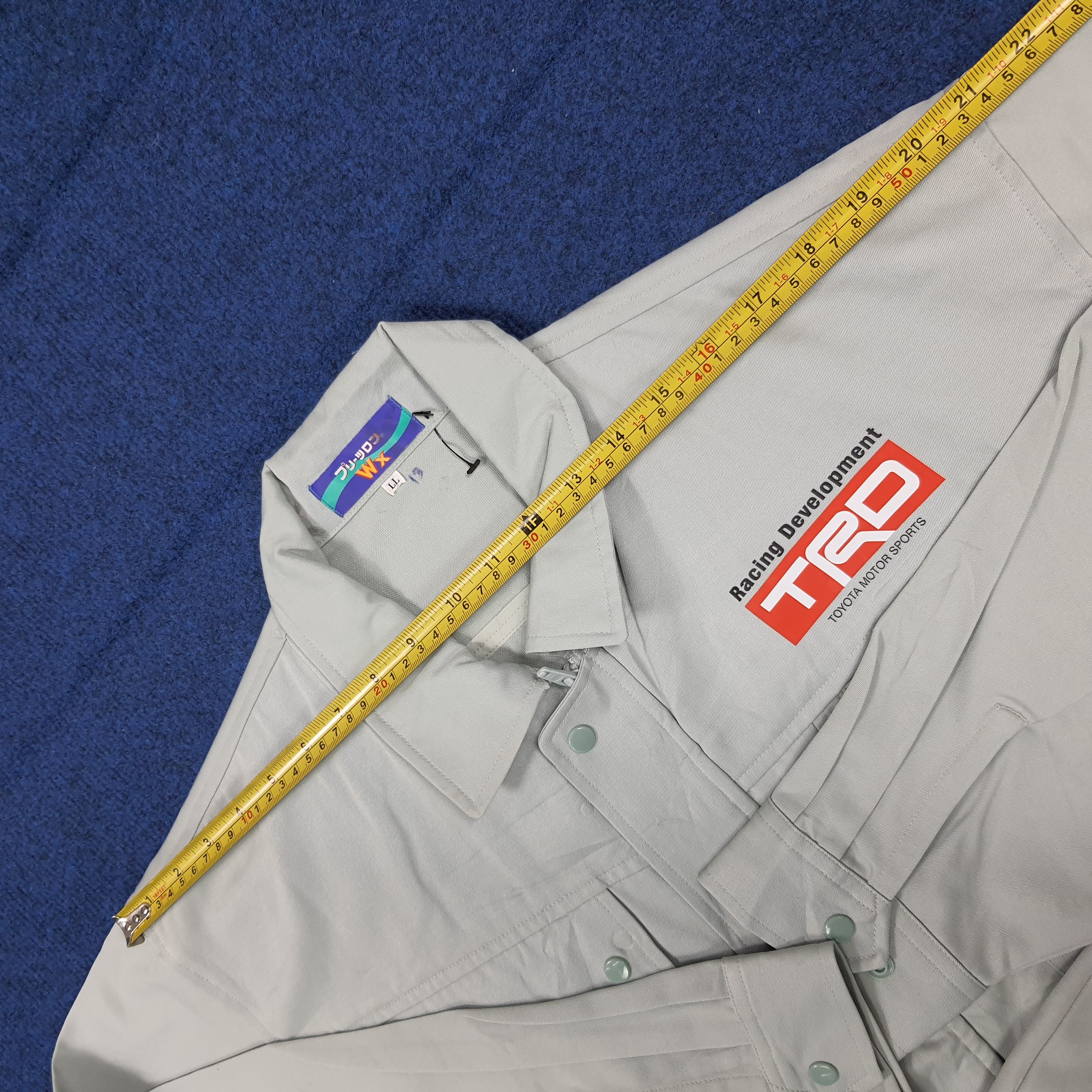 Japanese Brand Vintage TRD Toyota Motor Sports Custom Logo Jacket C288N12 Size US L / EU 52-54 / 3 - 11 Thumbnail