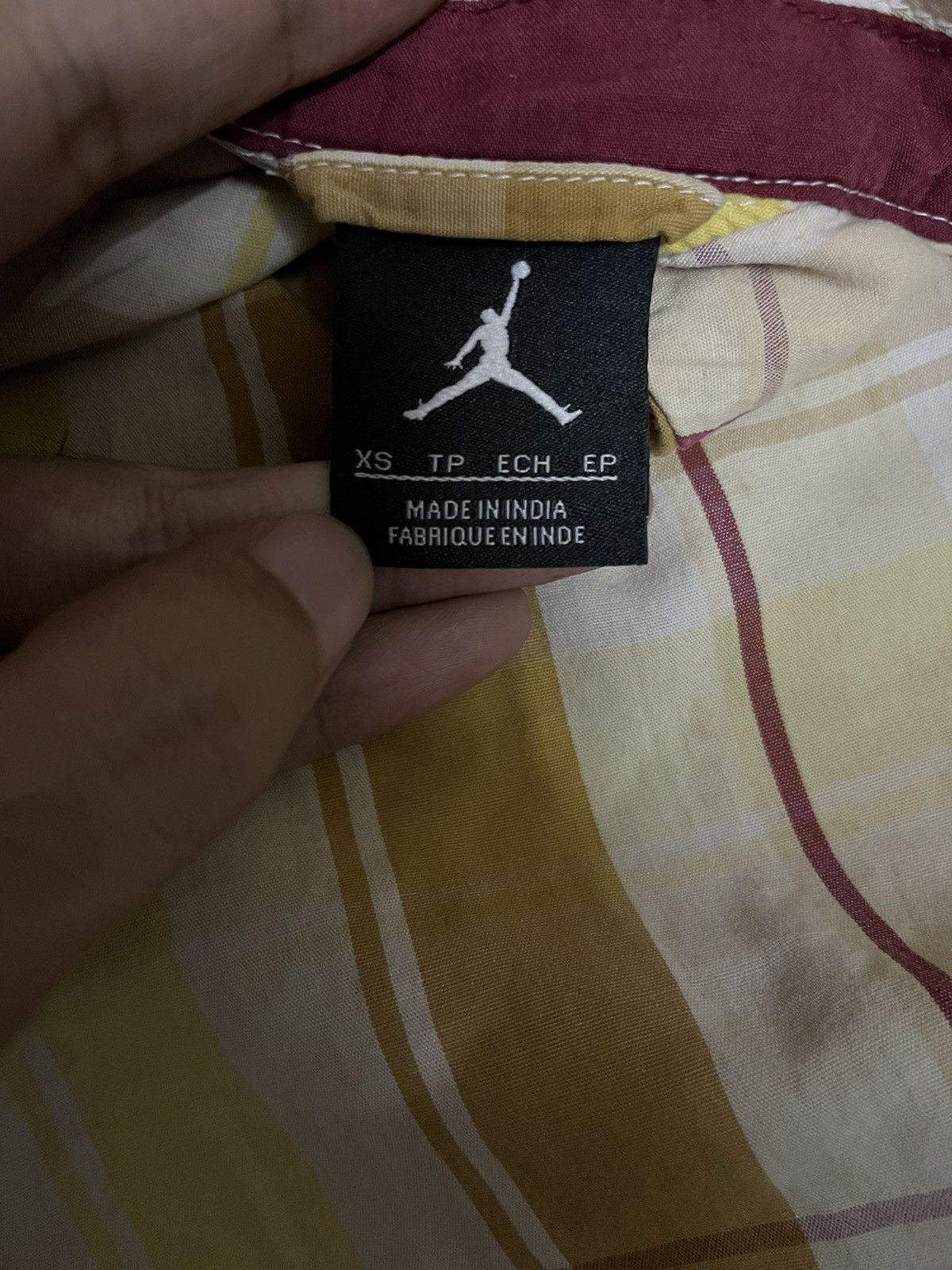 Jordan Brand × Nike Nike MJ 23 Checkered Shirt Button Up Size US S / EU 44-46 / 1 - 16 Thumbnail