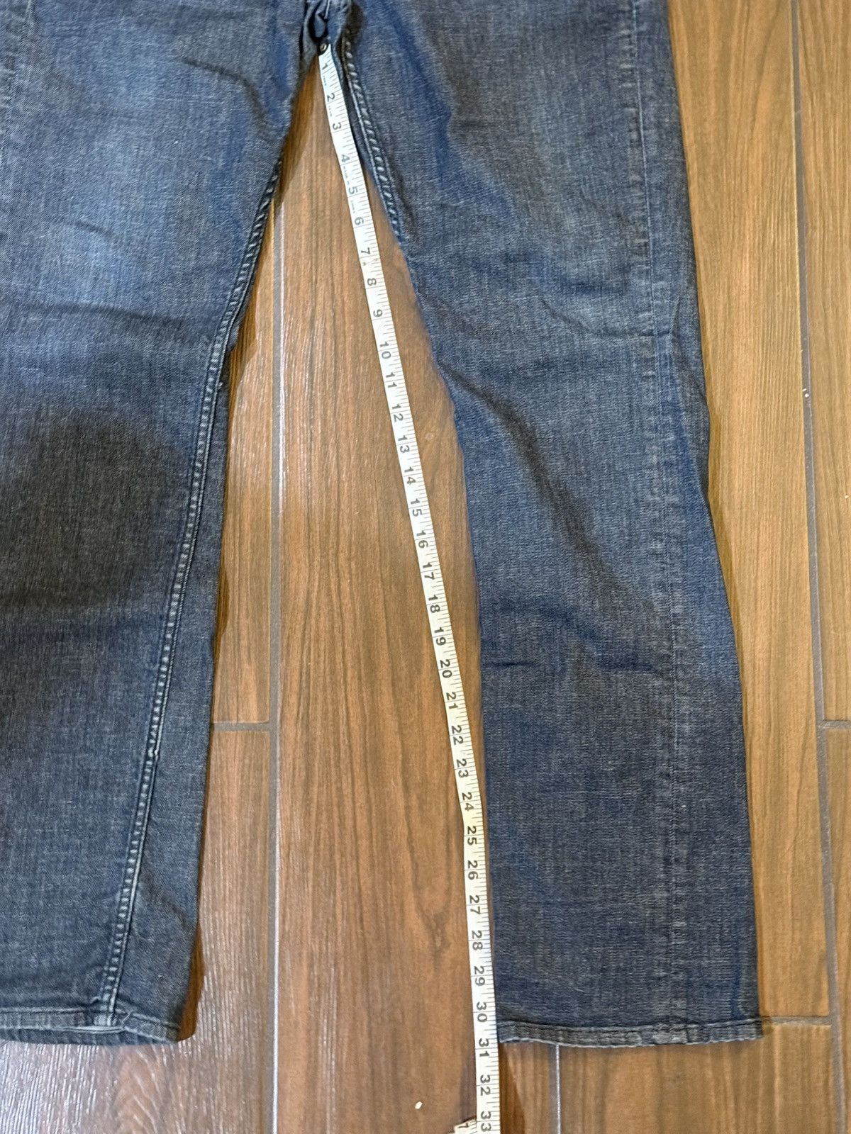 Hudson Hudson Byron Jeans Mens size 33 Dark Wash Slim Straight Size US 33 - 2 Thumbnail