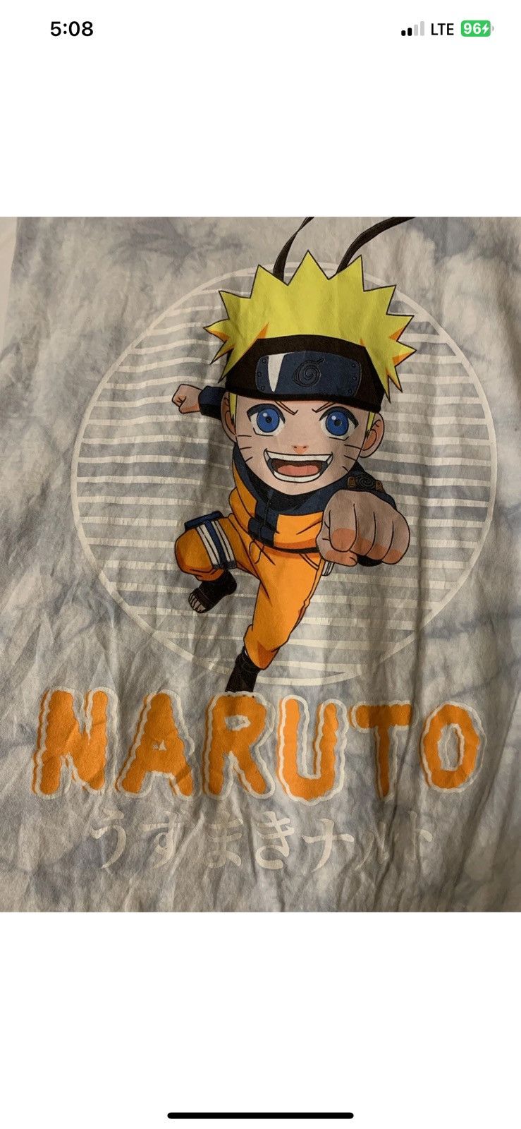 Other 2007 Naruto Shippuden Gray T-Shirt Size M Size US M / EU 48-50 / 2 - 3 Thumbnail