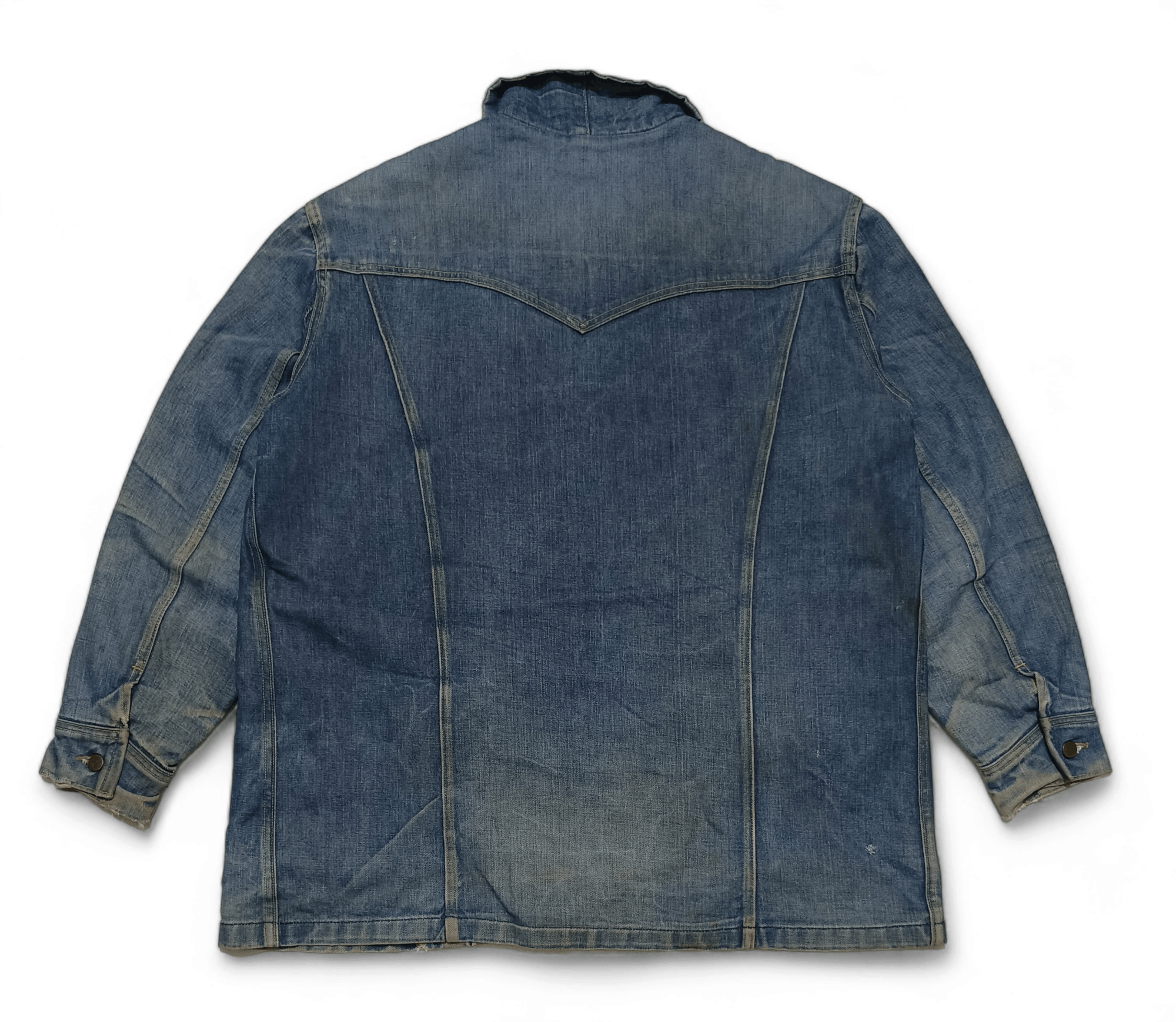 Lee Vintage 70s Lee Storm Rider Made in USA Denim Chore Jacket Size US L / EU 52-54 / 3 - 5 Thumbnail
