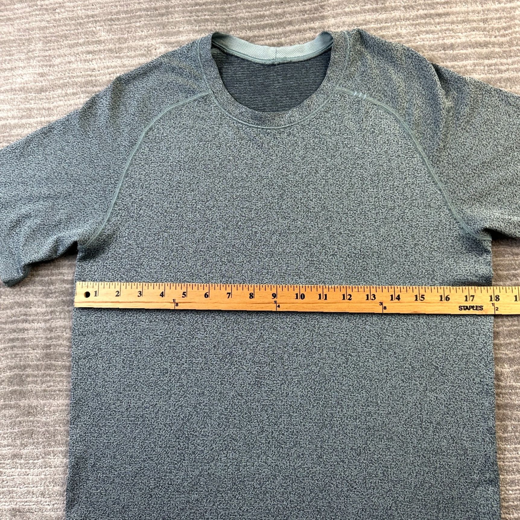 Lululemon Lululemon Shirt Mens Small Green Metal Vent Tech Short Sleeve Gym Size US S / EU 44-46 / 1 - 7 Thumbnail