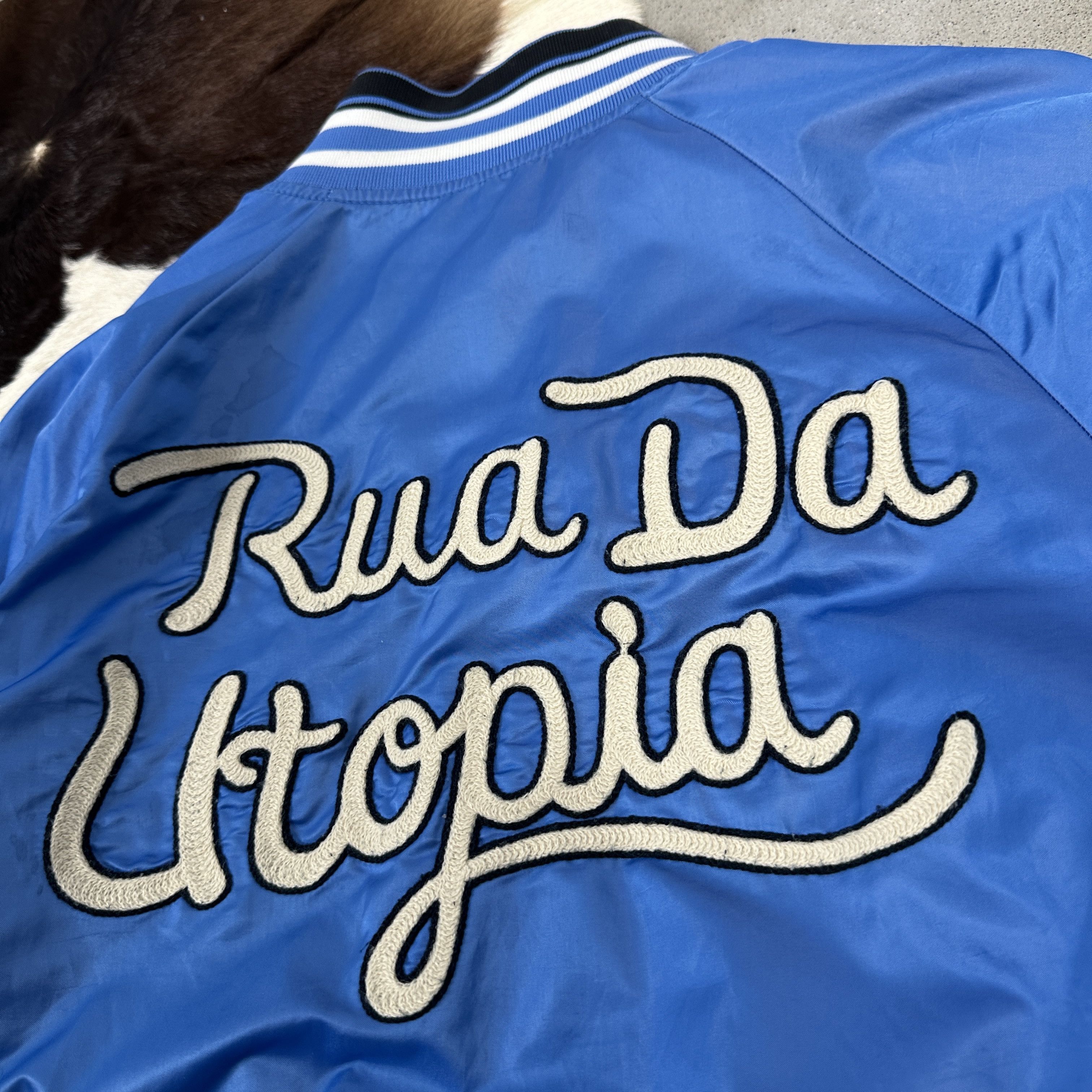 Diesel × Vintage Vintage Streetwear Diesel Baseball 90s Utopia Jacket Size US M / EU 48-50 / 2 - 7 Thumbnail