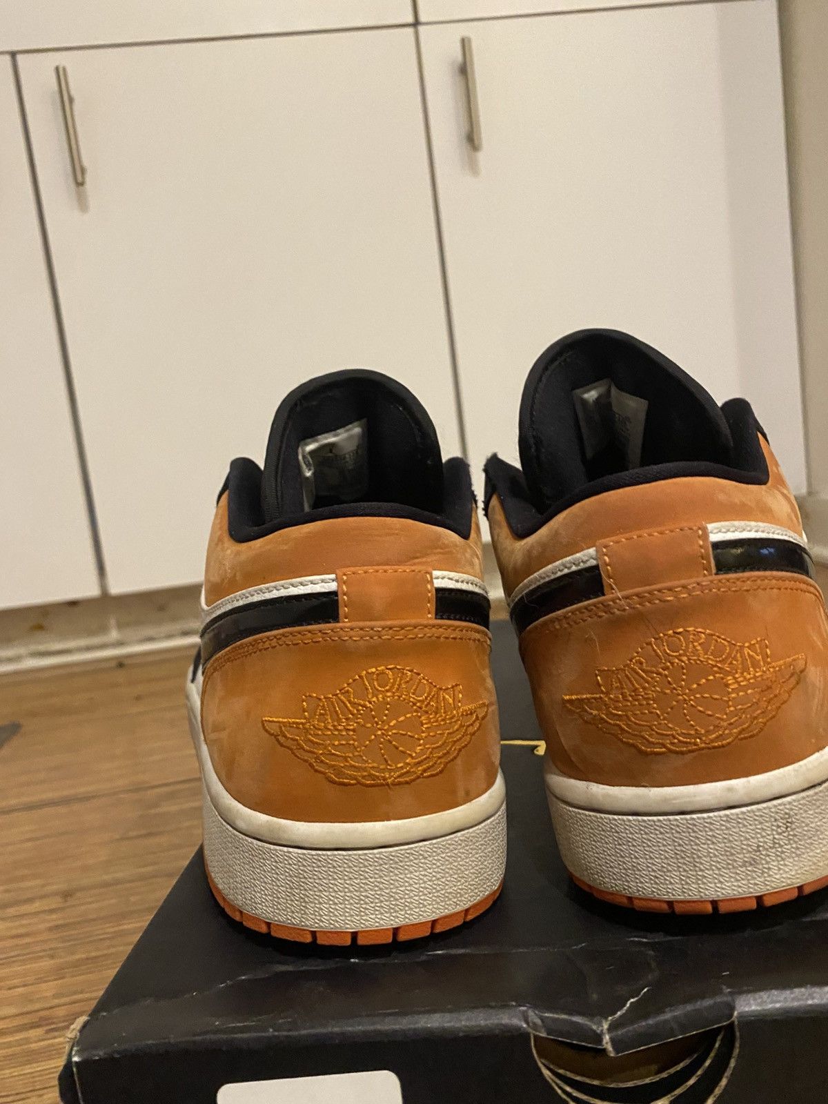 Jordan Brand × Nike Air Jordan Low 1 - Shattered Backboard - Orange/Black Size US 12 / EU 45 - 3 Thumbnail