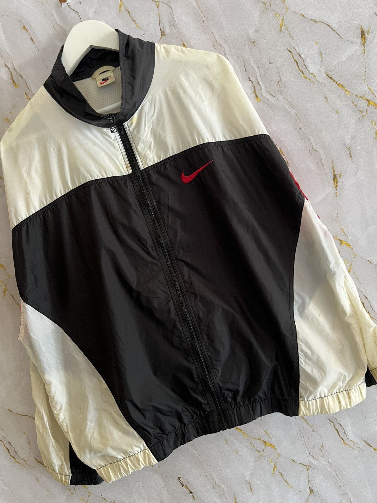 Nike Vintage Nike Windbreaker Jacket – 90s Sportswear Streetwear Size US L / EU 52-54 / 3 - 4 Thumbnail