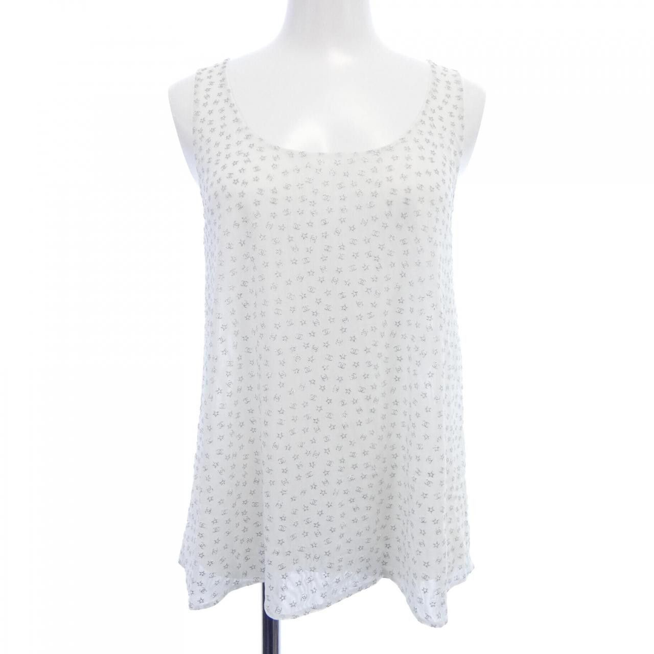 Chanel Chanel Chanel LOOK63 Top Textile Tops P76301V68047 DUTY FREE for USA Size ONE SIZE - 1 Thumbnail