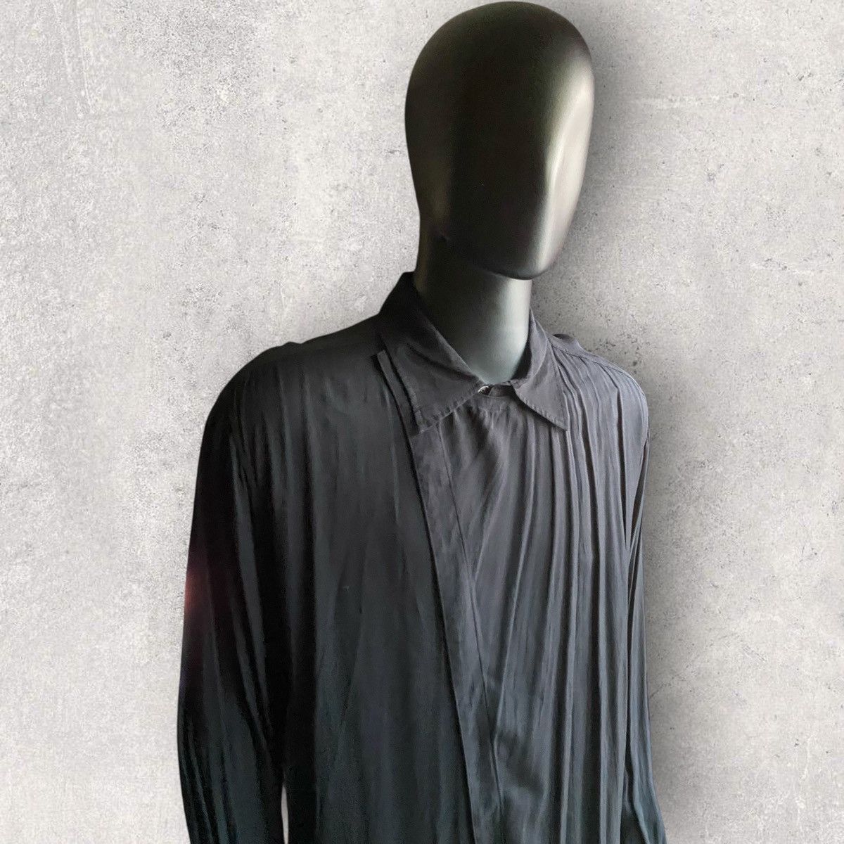 Yohji Yamamoto S’yte Oversize Rayon Layer Shirt Size US L / EU 52-54 / 3 - 3 Thumbnail