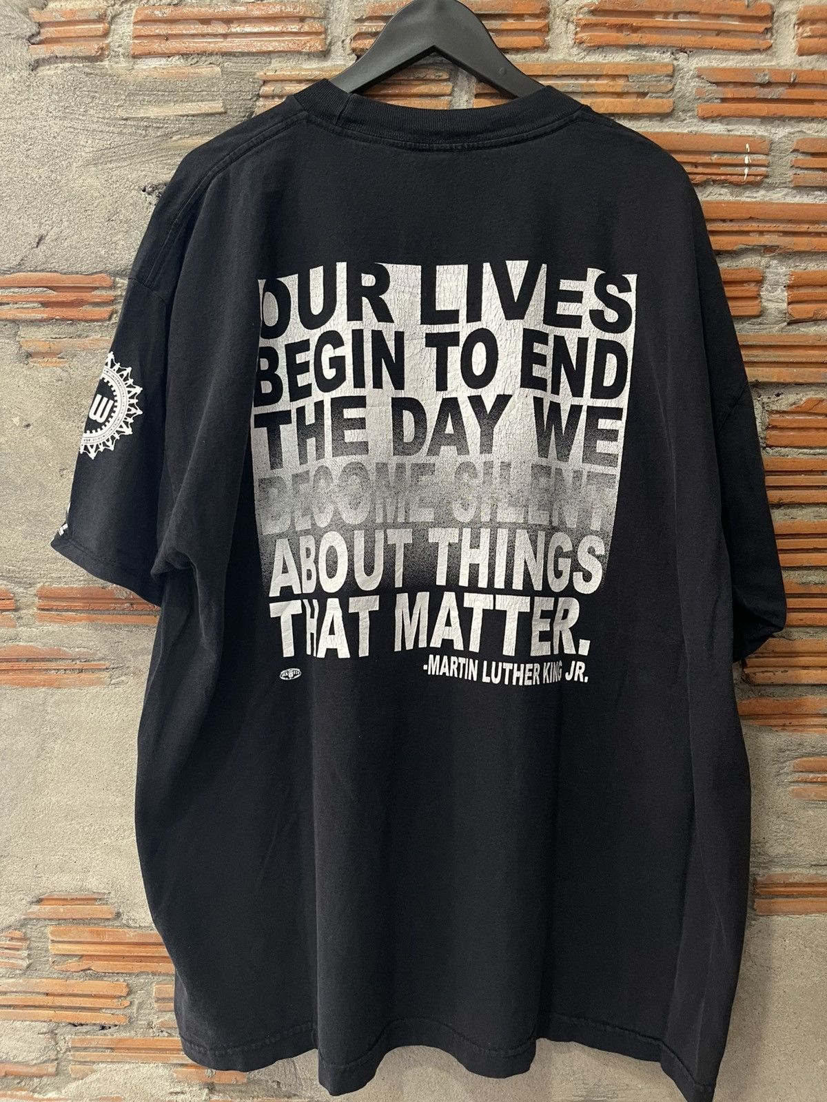 Vintage Vintage Martin Luther King Bayside T shirt Size US XXL / EU 58 / 5 - 3 Thumbnail