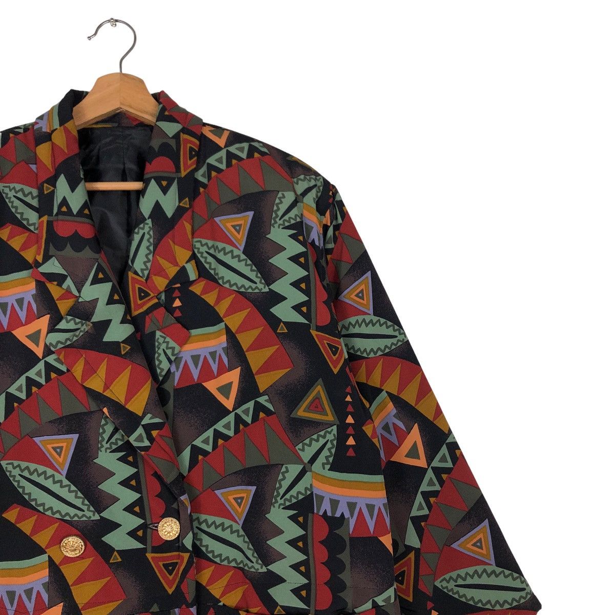 Japanese Brand 🔥Vintage Full Print Button Jacket Navajo Native Kapital Size US M / EU 48-50 / 2 - 6 Thumbnail