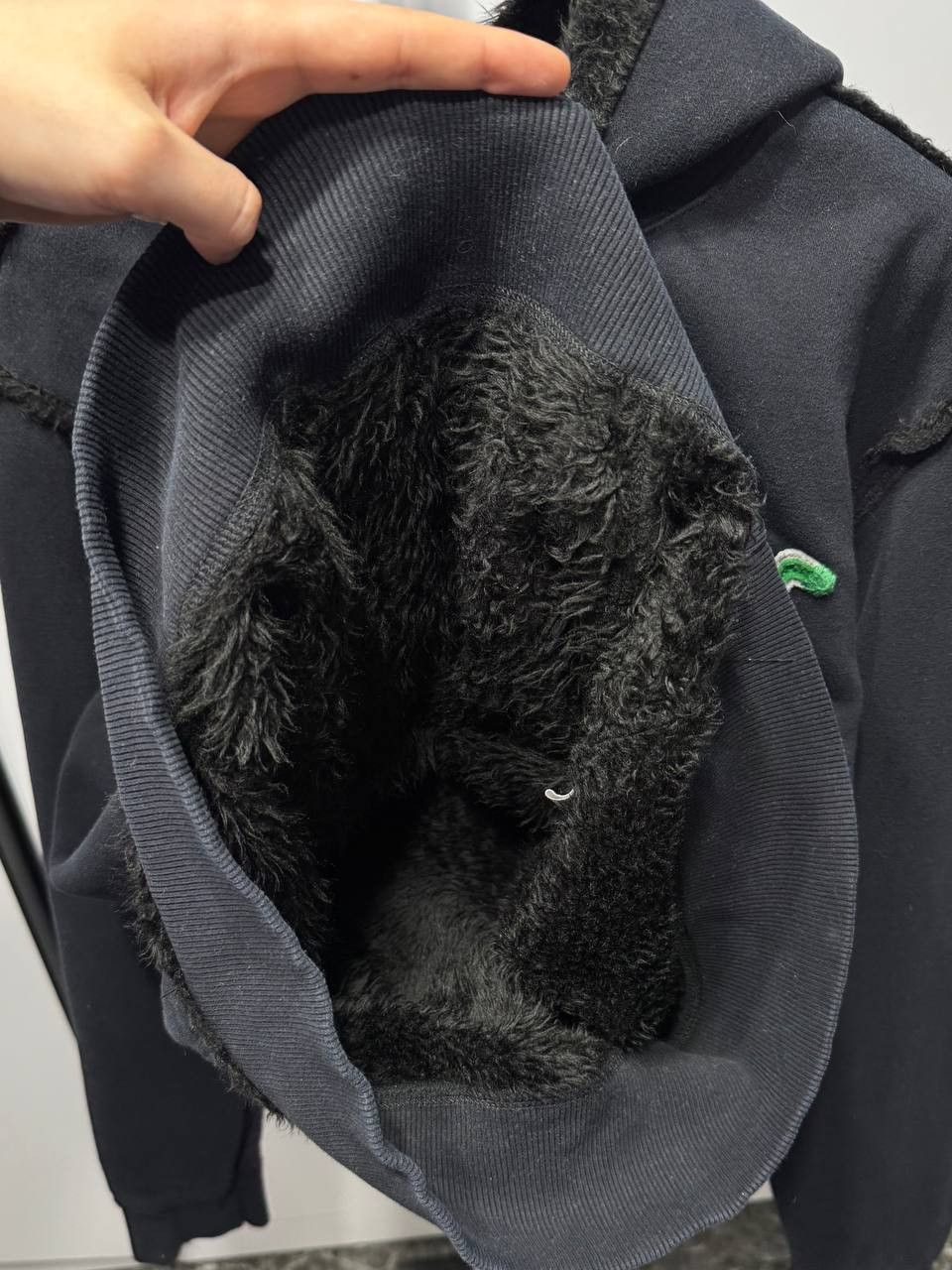 Abercrombie & Fitch Vintage Abercrombie & Fitch Fur Lined Hoodie Y2K Japan Style Size US M / EU 48-50 / 2 - 7 Thumbnail