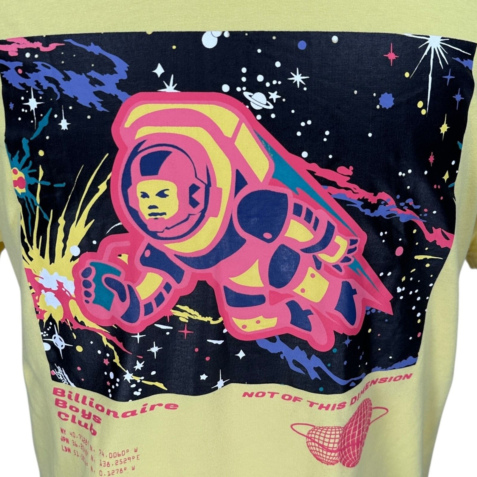 Billionaire Boys Club Billionaire Boys Club Hyperspace T-Shirt Men’s XL Yellow Size US XL / EU 56 / 4 - 2 Thumbnail