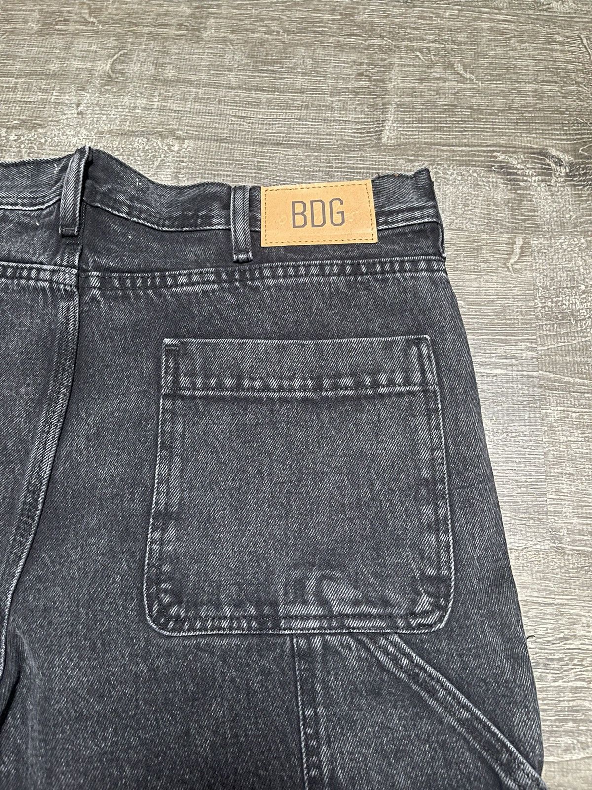 Carhartt × Vintage × basketcase gallery BDG Carhartt Style Jeans Black Carpenter Double Knees Size US 37 - 8 Thumbnail