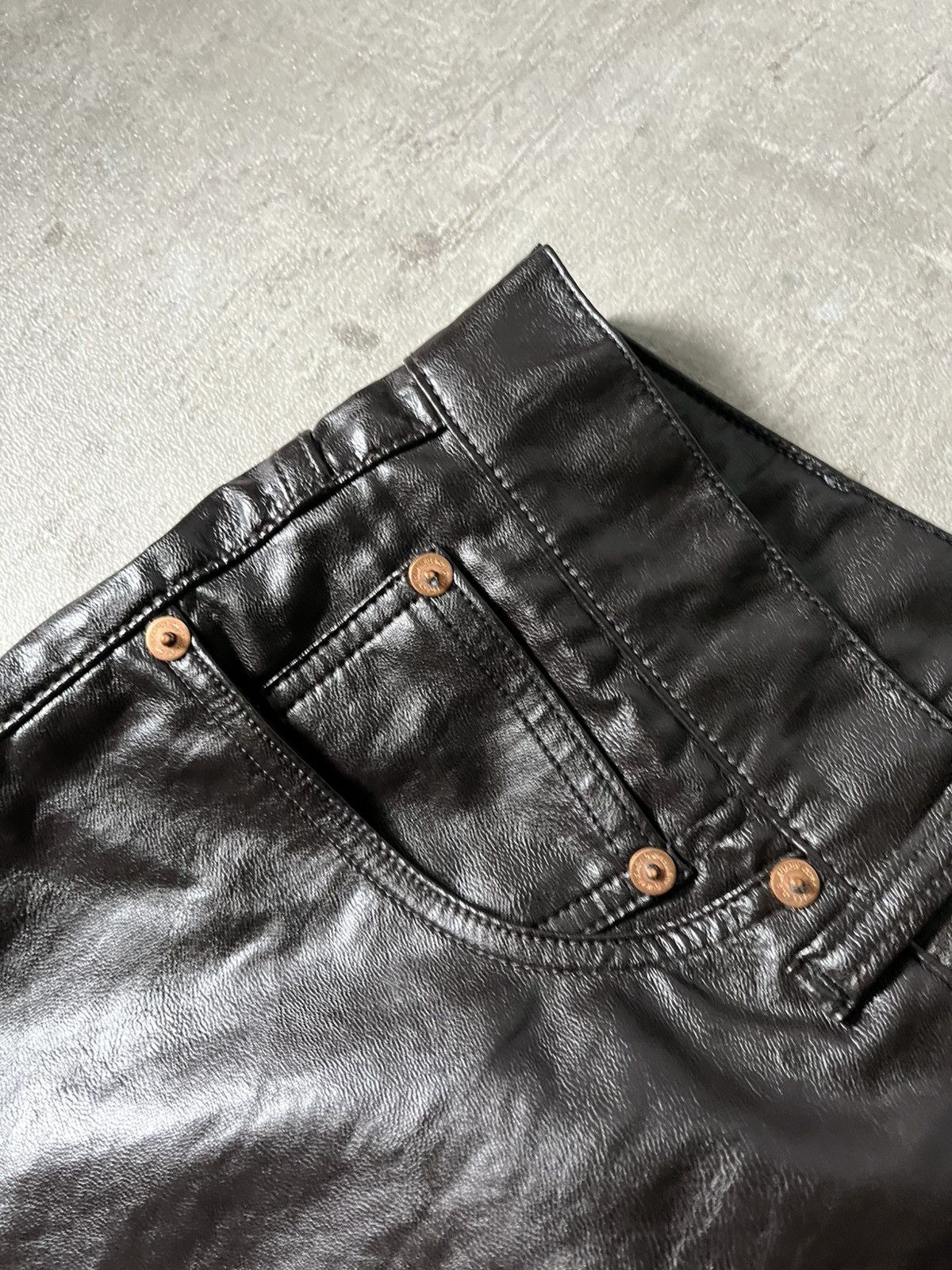 Our Legacy Our Legacy Extended Third Cut Polyurethane pants Size US 32 / EU 48 - 7 Thumbnail
