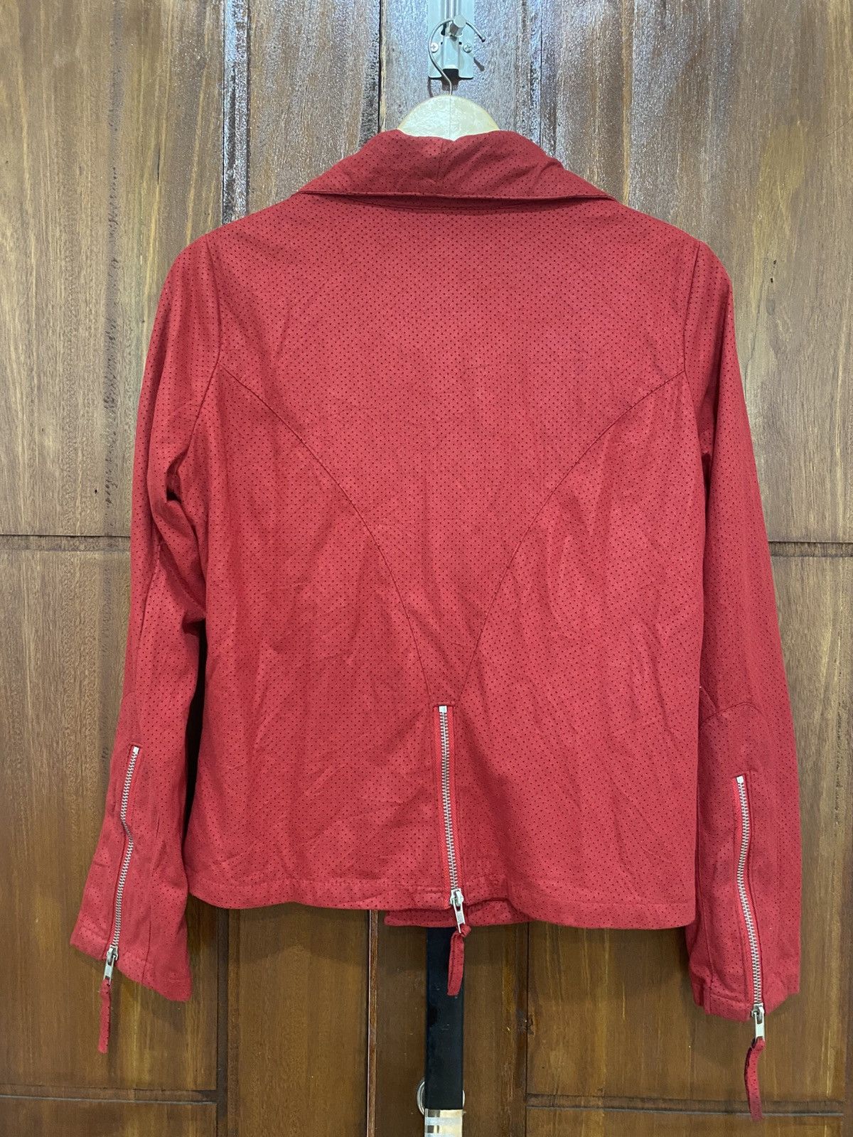 Hedi Slimane Nenamaria Jacket Biker Waxed Hedi Boys Styled Size US M / EU 48-50 / 2 - 9 Thumbnail