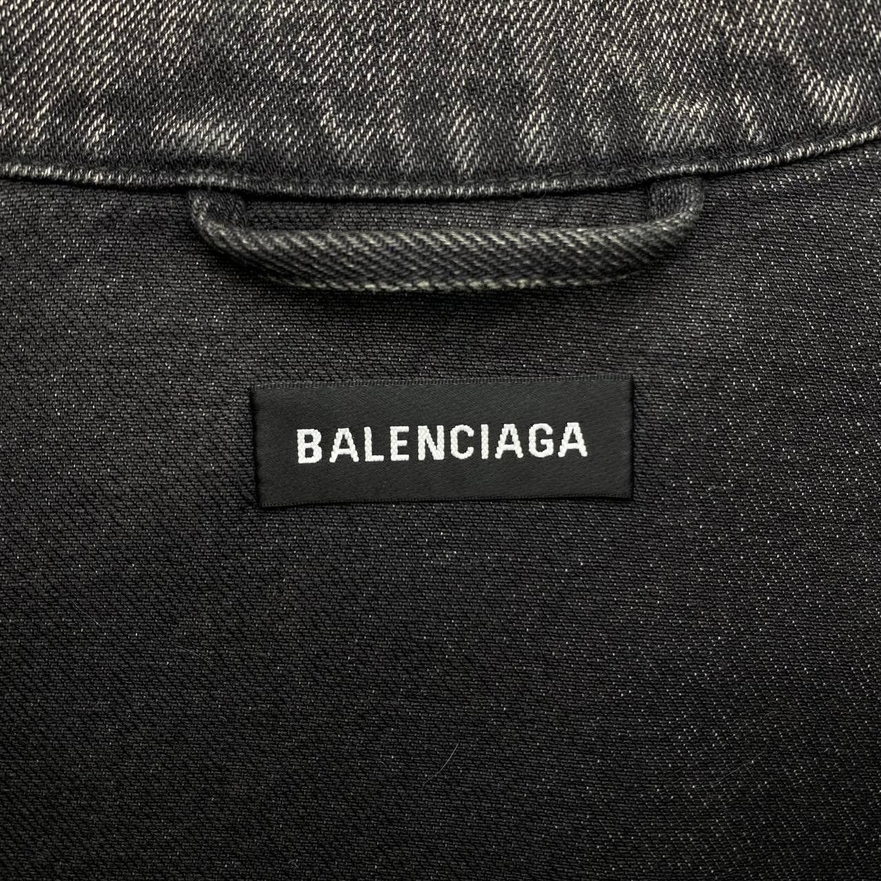 Balenciaga Balenciaga Graffiti Oversize Denim Jacket Size US S / EU 44-46 / 1 - 6 Thumbnail