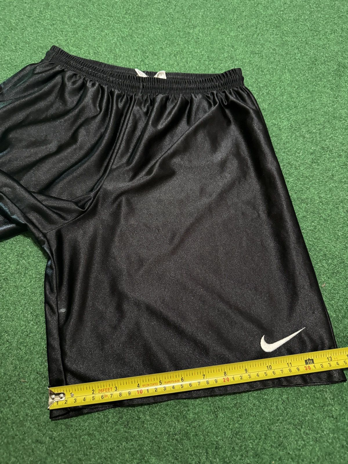 Nike Nike Vintage Black 90s Drawstring Gym Basketball Lrg Shorts Size US 30 / EU 46 - 6 Thumbnail