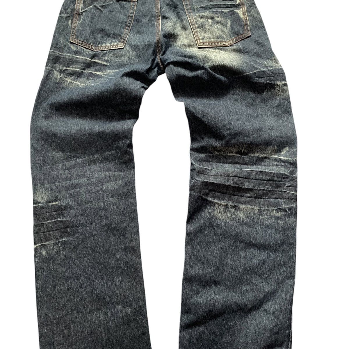 Japanese Brand Low box flare jeans ifsixwasnine lgb style Size US 30 / EU 46 - 7 Thumbnail