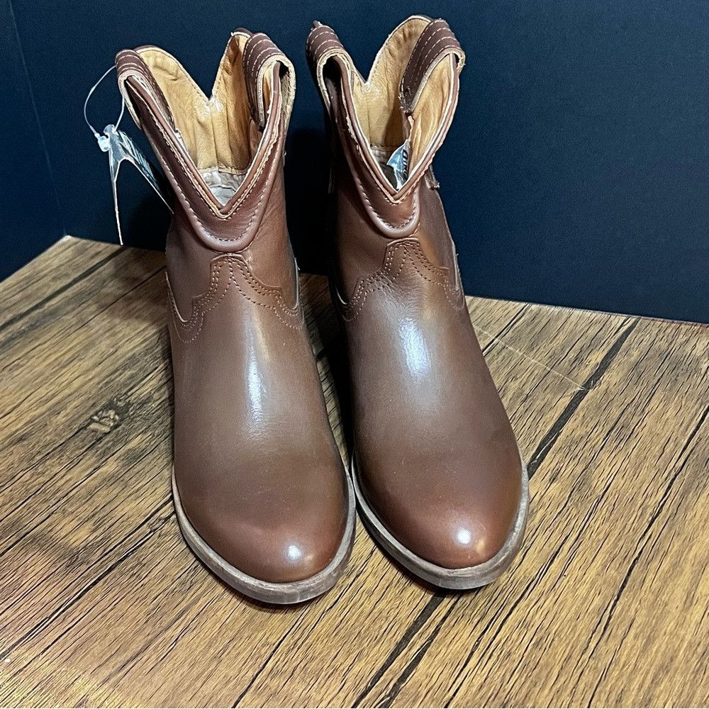 Dingo1969 Dingo Seguaro Leather Round Toe Western Cowboy Boots Women’ Size US 8.5 / IT 38.5 - 2 Thumbnail