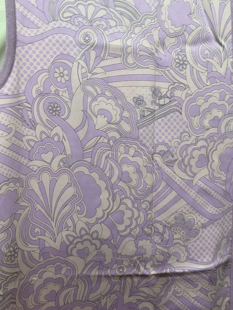 Hermes Hermes Mulberry silk and mesh vest dress Size XXS / US 00 / IT 34 - 6 Thumbnail