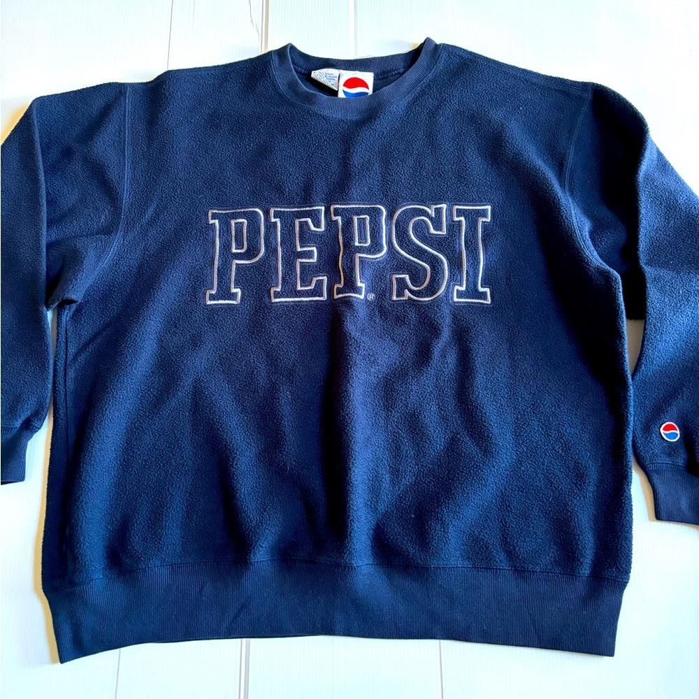Pepsi Vintage Pepsi Crewneck Sweatshirt Size US M / EU 48-50 / 2 - 1 Thumbnail