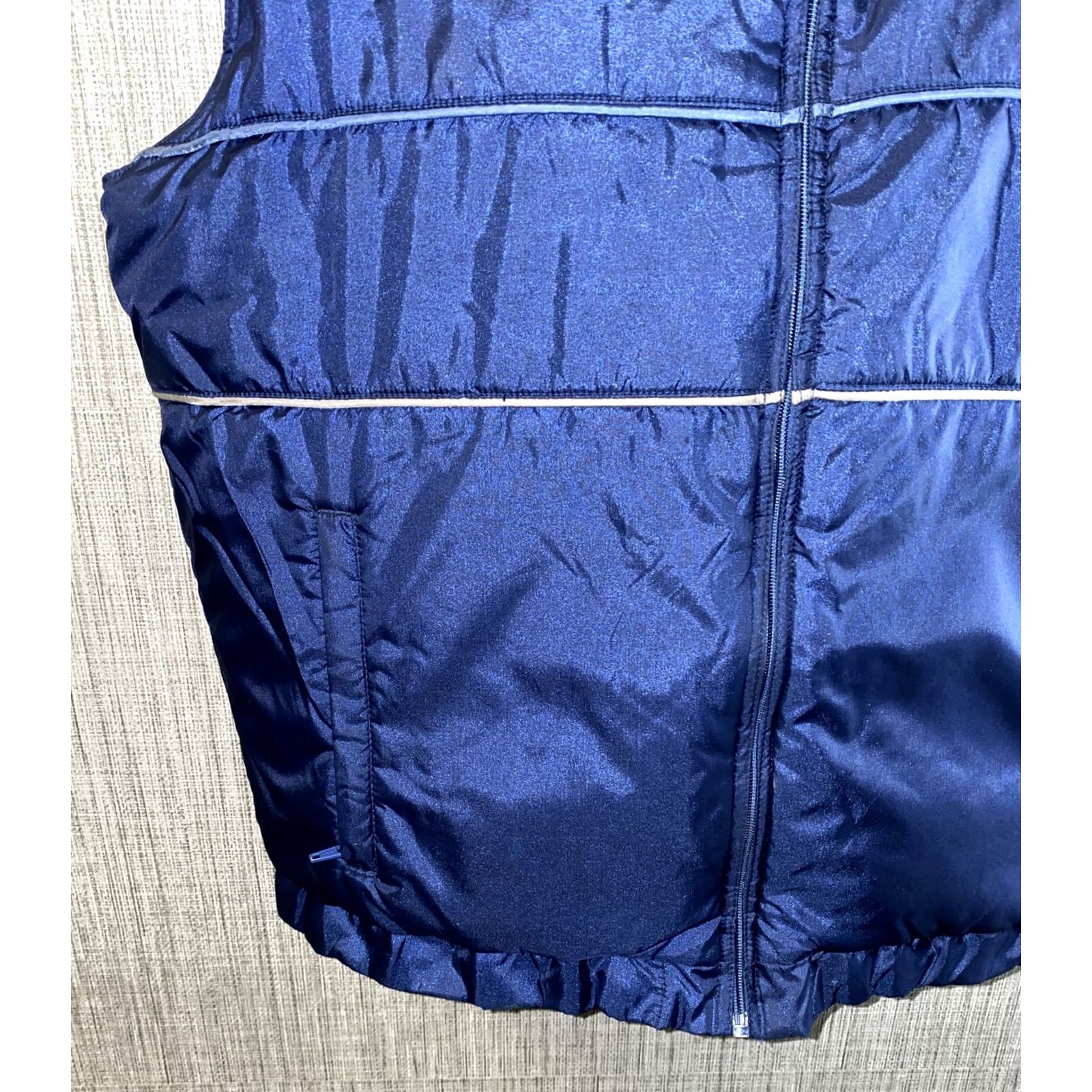 Vintage Black Sheep Vest Mens Size L Blue Nylon Full Zip Size US L / EU 52-54 / 3 - 4 Thumbnail