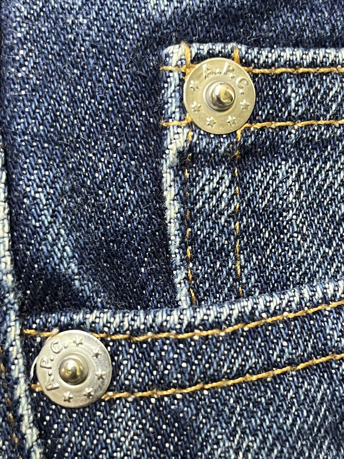 A.P.C. A.P.C NEW STANDARD BUTTON REDLINE SELVEDGE JEANS Size US 29 - 18 Thumbnail