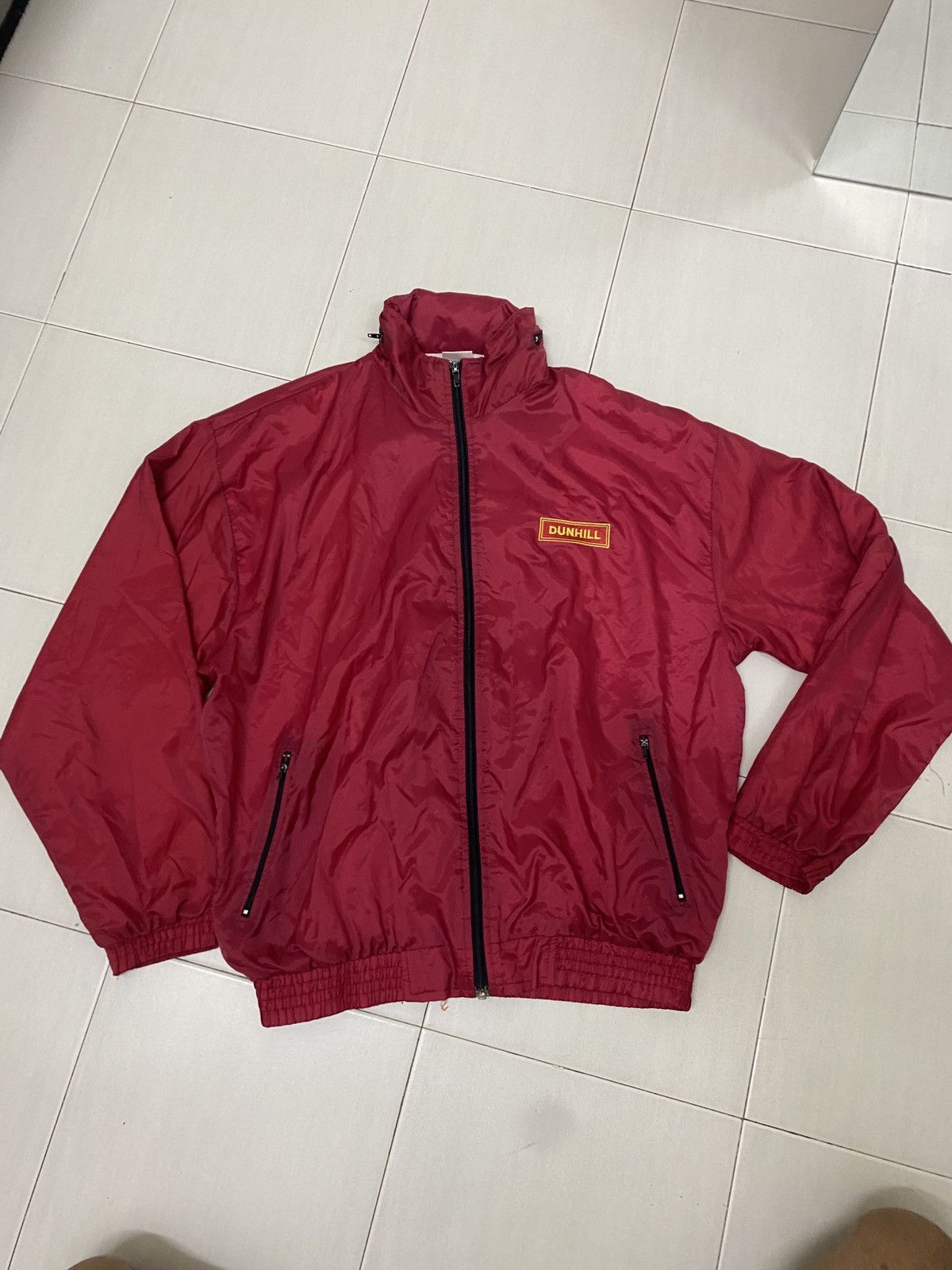 Alfred Dunhill × Vintage VINTAGE BAGGY DUNHILL CIGARETTES SPONSOR JACKET Size US L / EU 52-54 / 3 - 1 Thumbnail