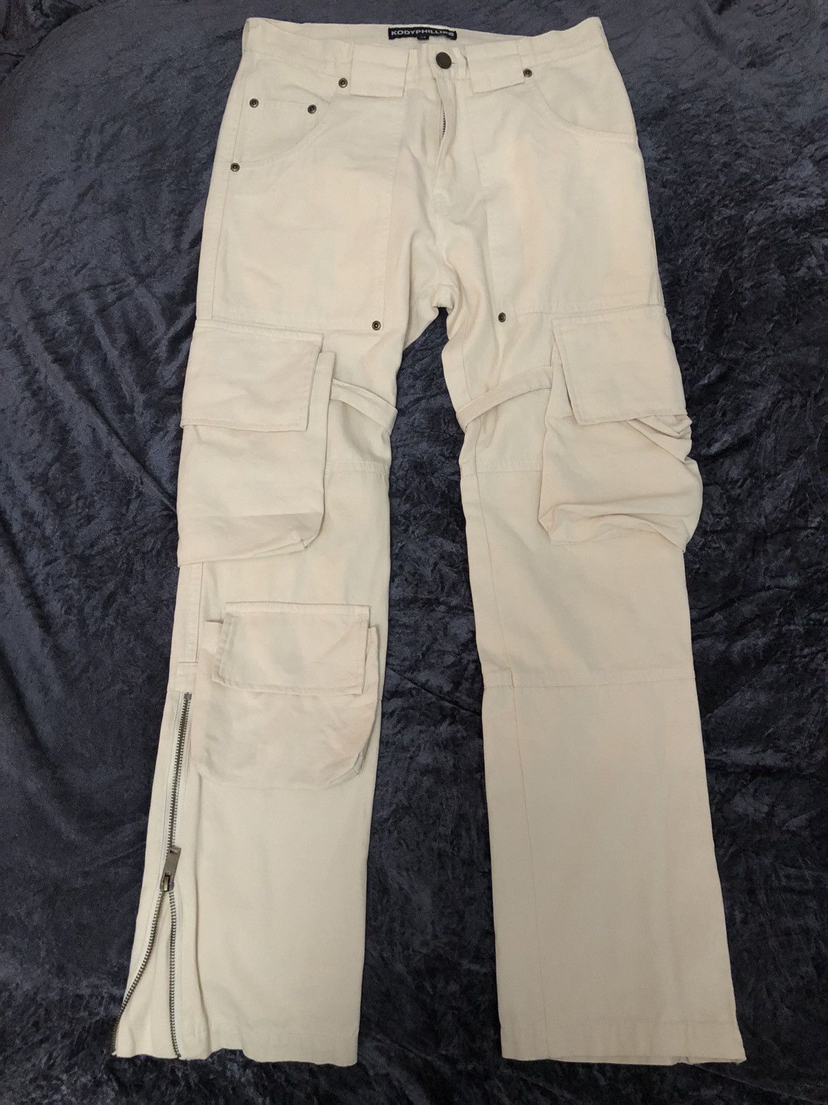 Kody Phillips Kody Phillips Cargo Pants in Beige Size US 28 / EU 44 - 1 Thumbnail