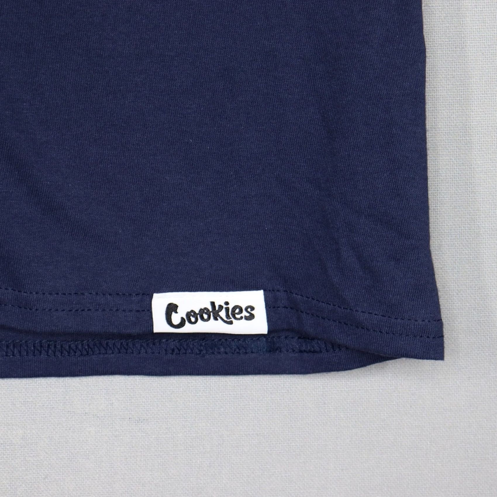 Vintage Cookies Graphic Print T-Shirt Short Sleeve Crew Neck Mens Size M Blue Size US M / EU 48-50 / 2 - 4 Thumbnail