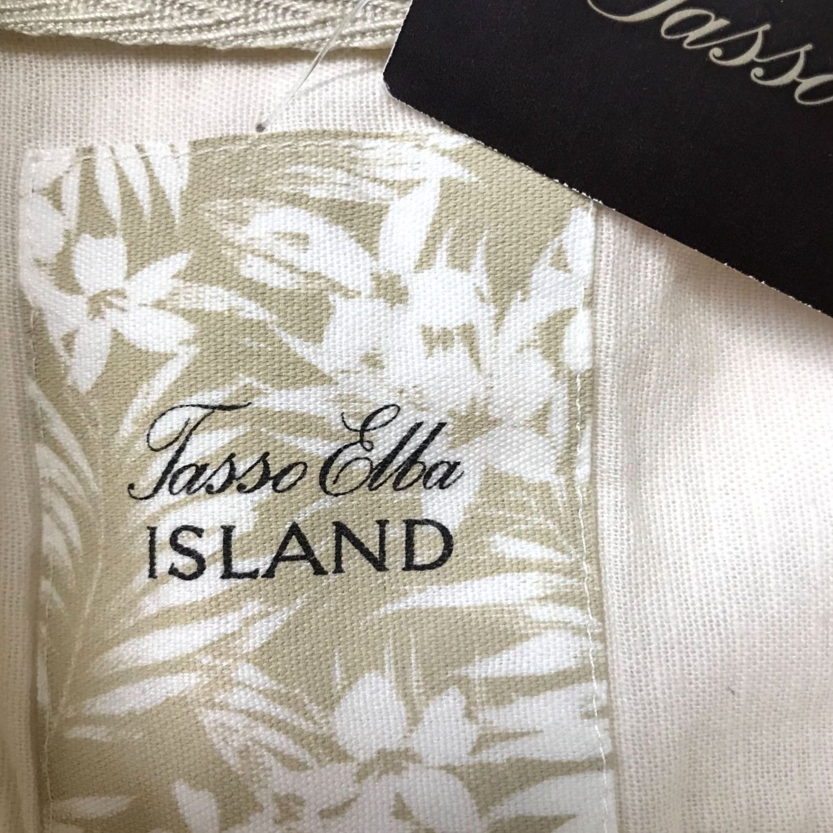 Tasso Elba TASSO ELBA ISLAND MEN'S SMALL WHITE SHORT SLEEVE BUTTON LINEN SHIRT Size US S / EU 44-46 / 1 - 7 Thumbnail