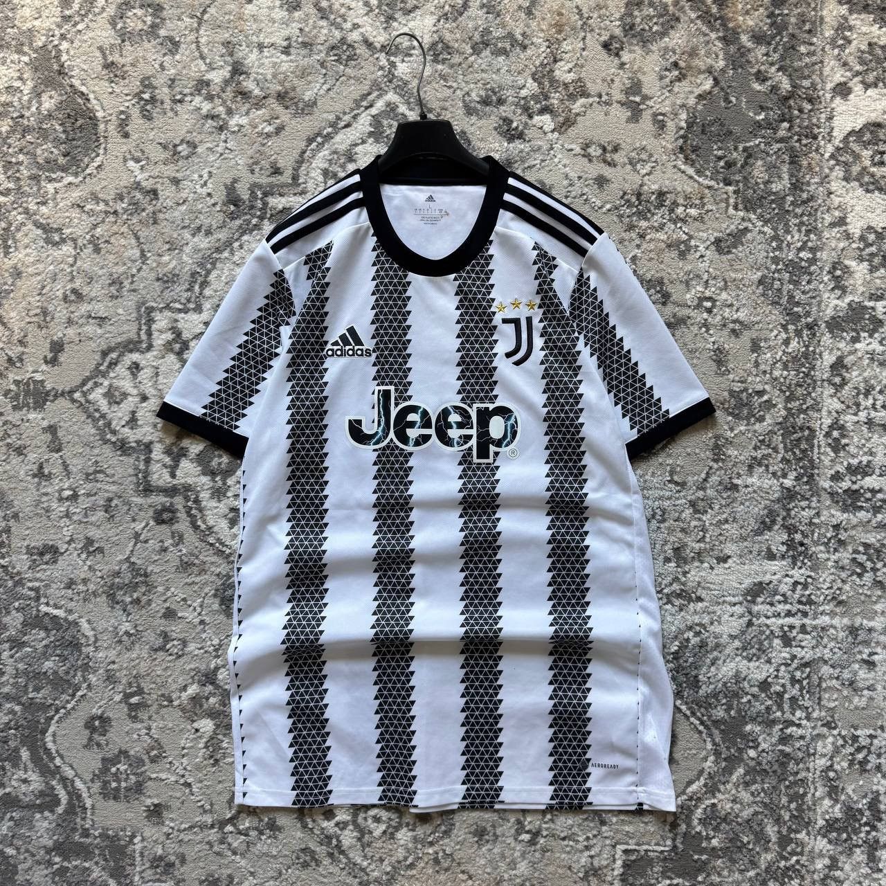 Adidas BLOKECORE ⚽️ ADIDAS JUVENTUS SOCCER TSHIRT JERSEY KIT JEEP Size US L / EU 52-54 / 3 - 1 Thumbnail