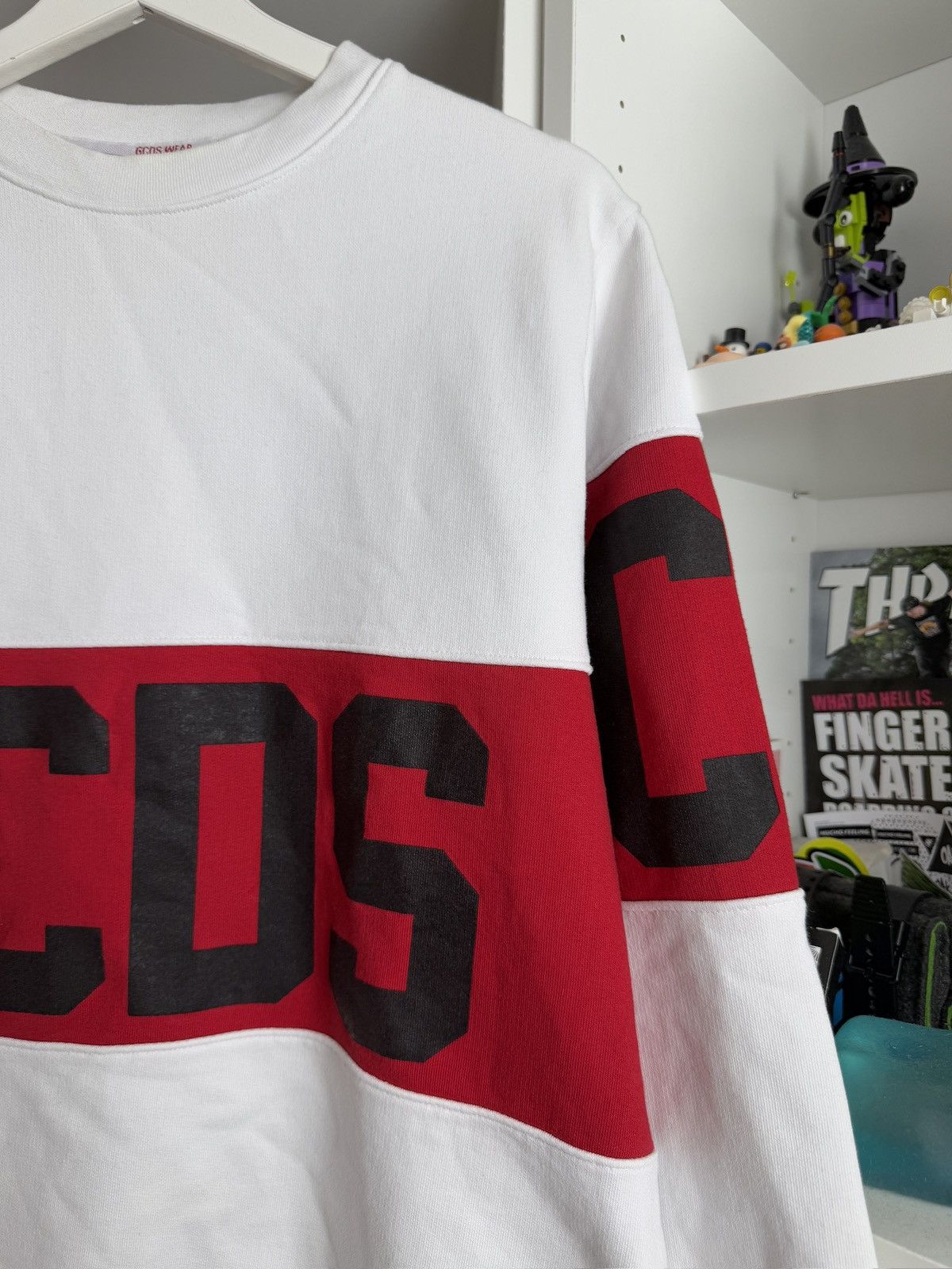 Designer × GCDS GCDS big spellout logo boxy baggy sweatshirt crewneck S italy Size US S / EU 44-46 / 1 - 4 Thumbnail
