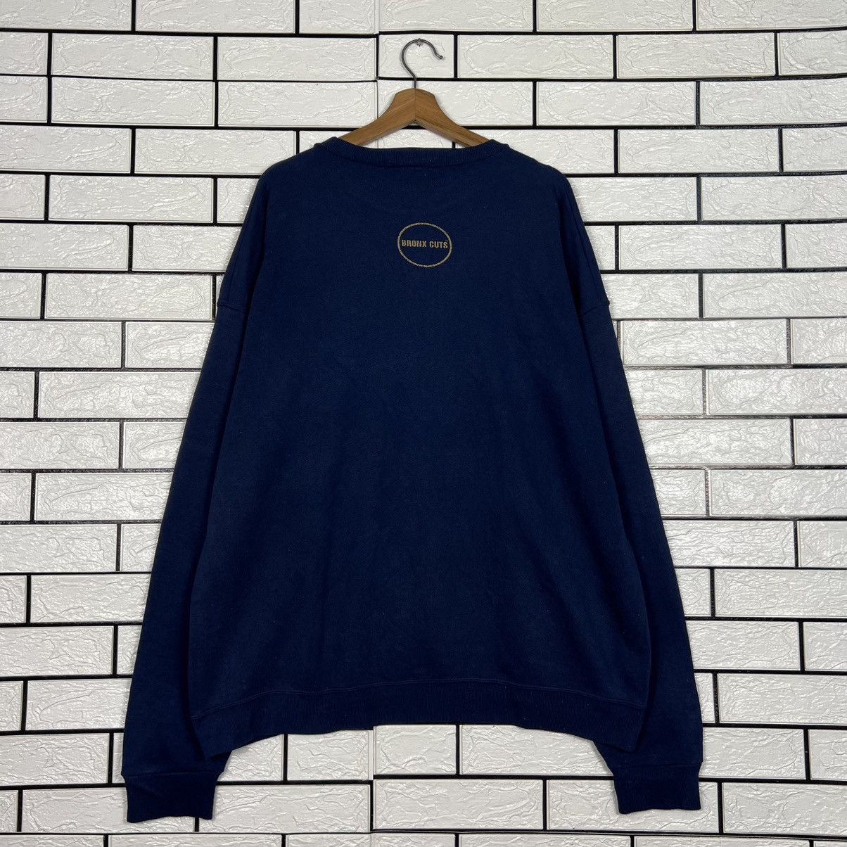 Vintage 90's BRONX CUTS Big Logo Sweatshirt Made in Usa #4069-C185 Size US XL / EU 56 / 4 - 11 Thumbnail