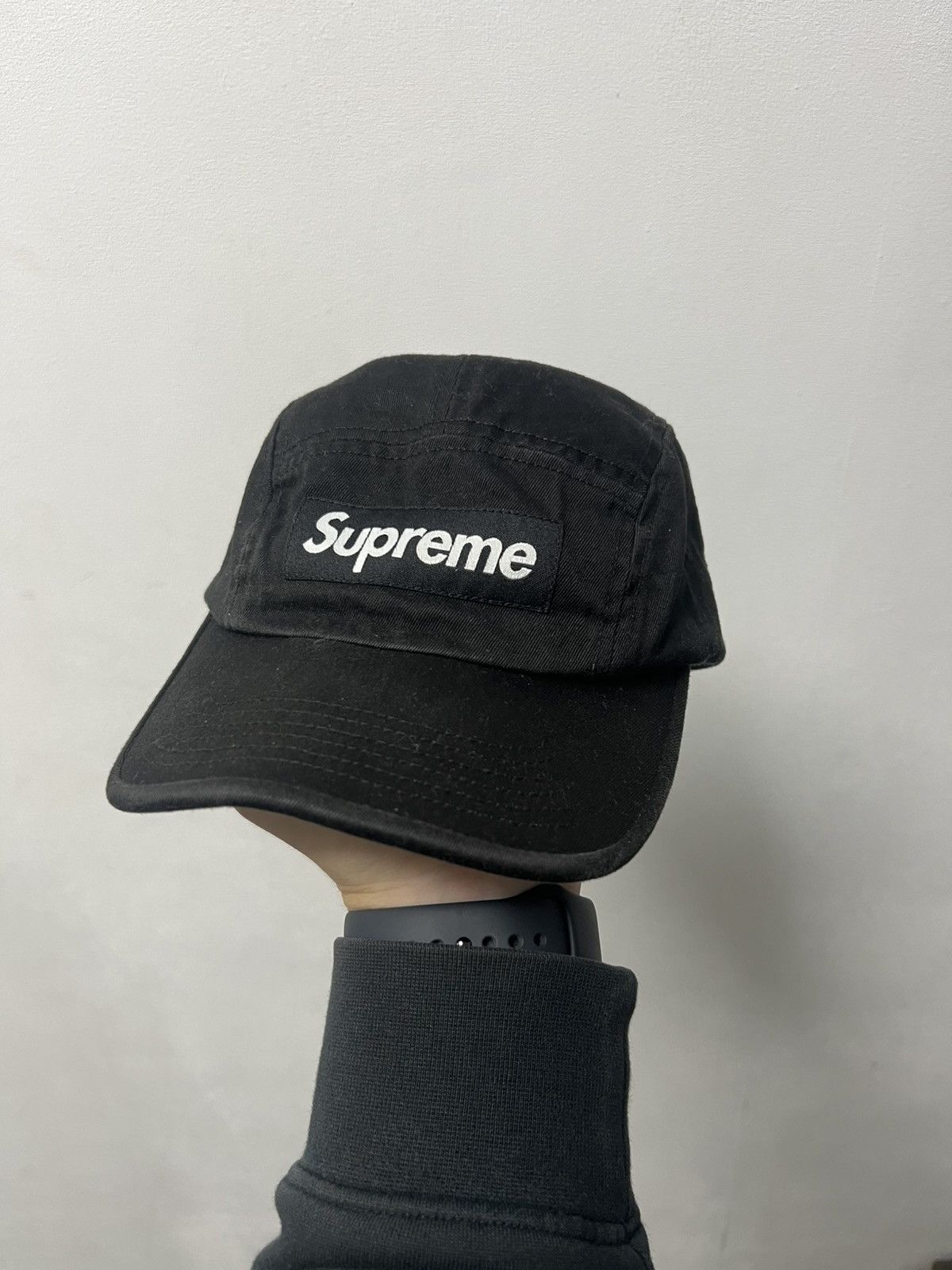 Supreme Supreme camp cap black Size ONE SIZE - 1 Thumbnail