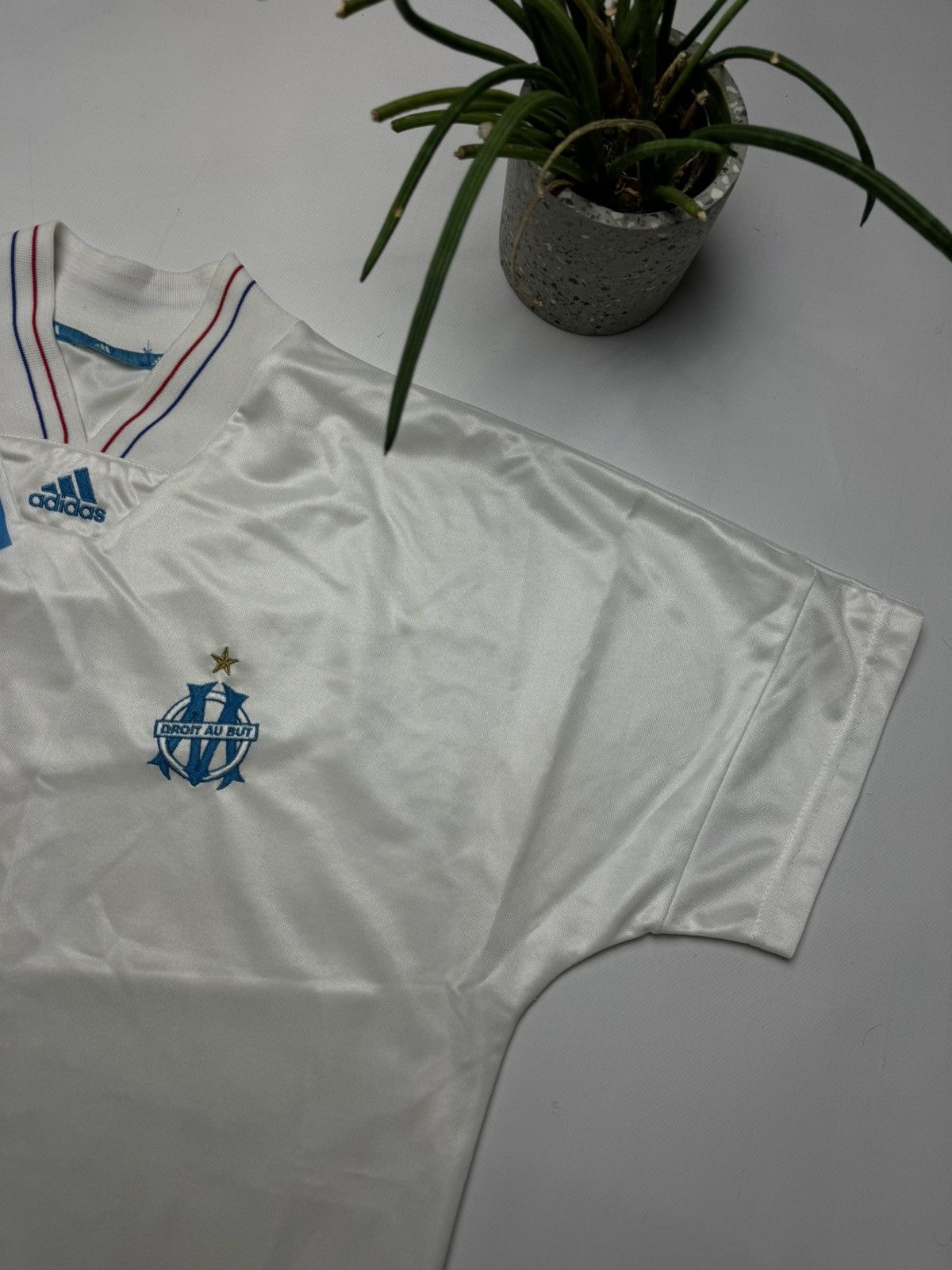 Adidas × Vintage Rare vintage Adidas Olympique marseille 1993 y2k Size US L / EU 52-54 / 3 - 5 Thumbnail