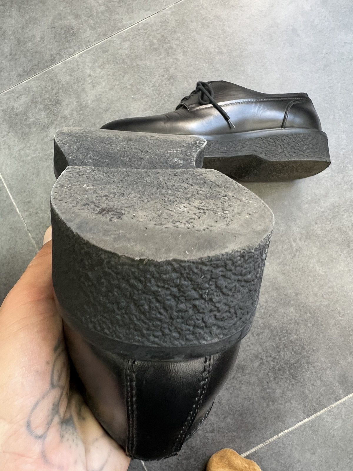 Lanvin Balenciaga steroid type Lanvin Round Toe Derby 43 Size US 10 / EU 43 - 7 Thumbnail