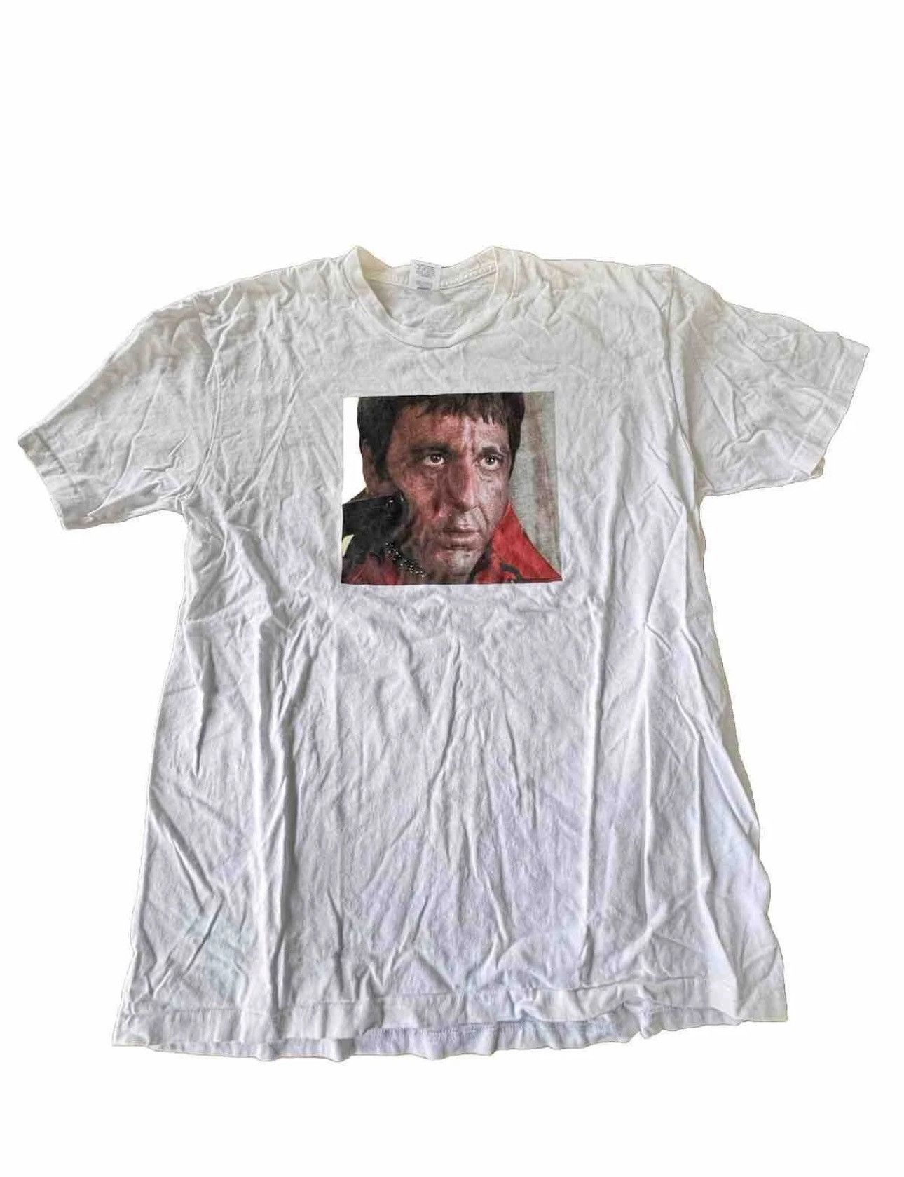 Supreme Scarface Tony Montana T-shirt Size XL White RARE