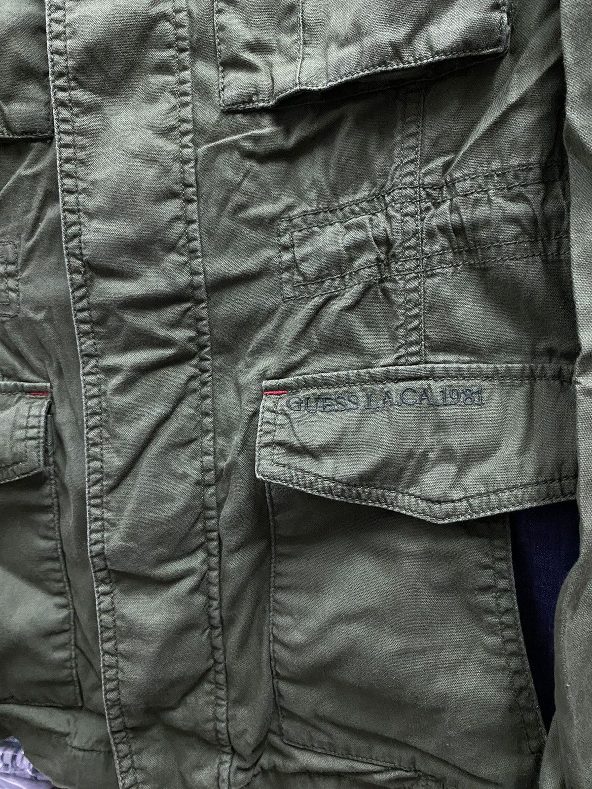 Guess GUESS PARKA MILITARY GREEN Size US L / EU 52-54 / 3 - 5 Thumbnail