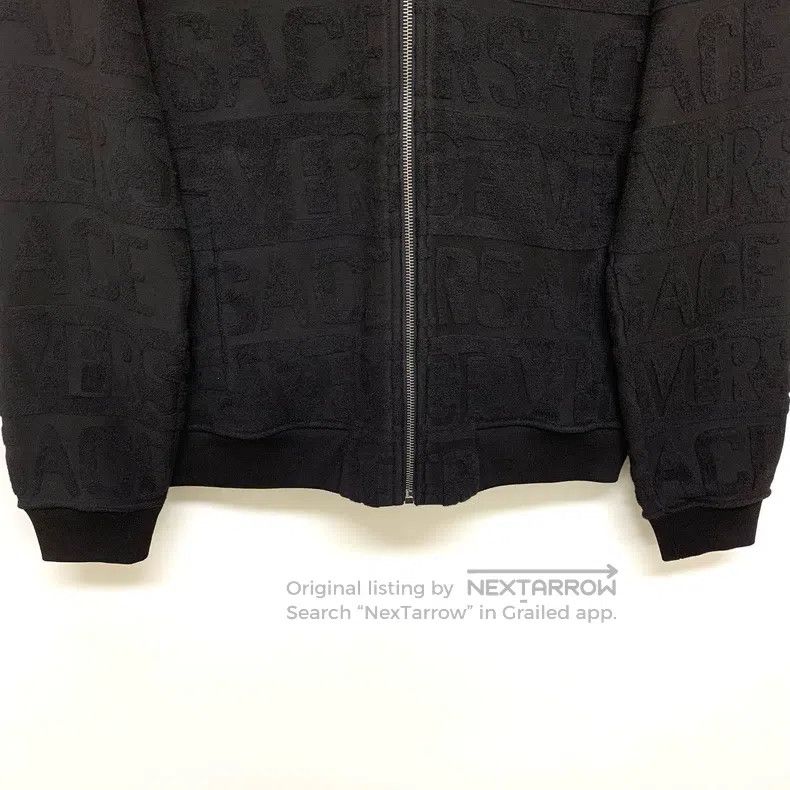 Versace Versace Black hooded zip jacket Size US L / EU 52-54 / 3 - 4 Thumbnail