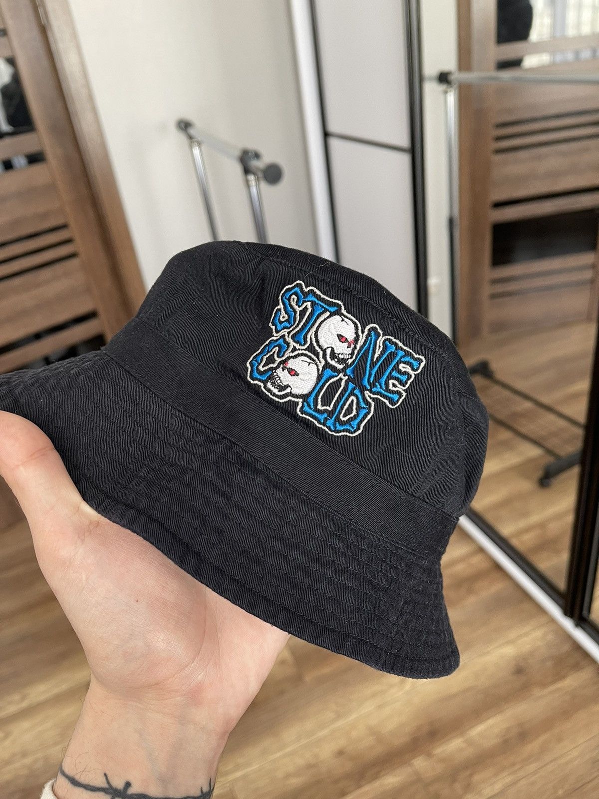 Vintage 1998 Stone Cold Vintage WWE WWF Panama Hat Size ONE SIZE - 9 Thumbnail