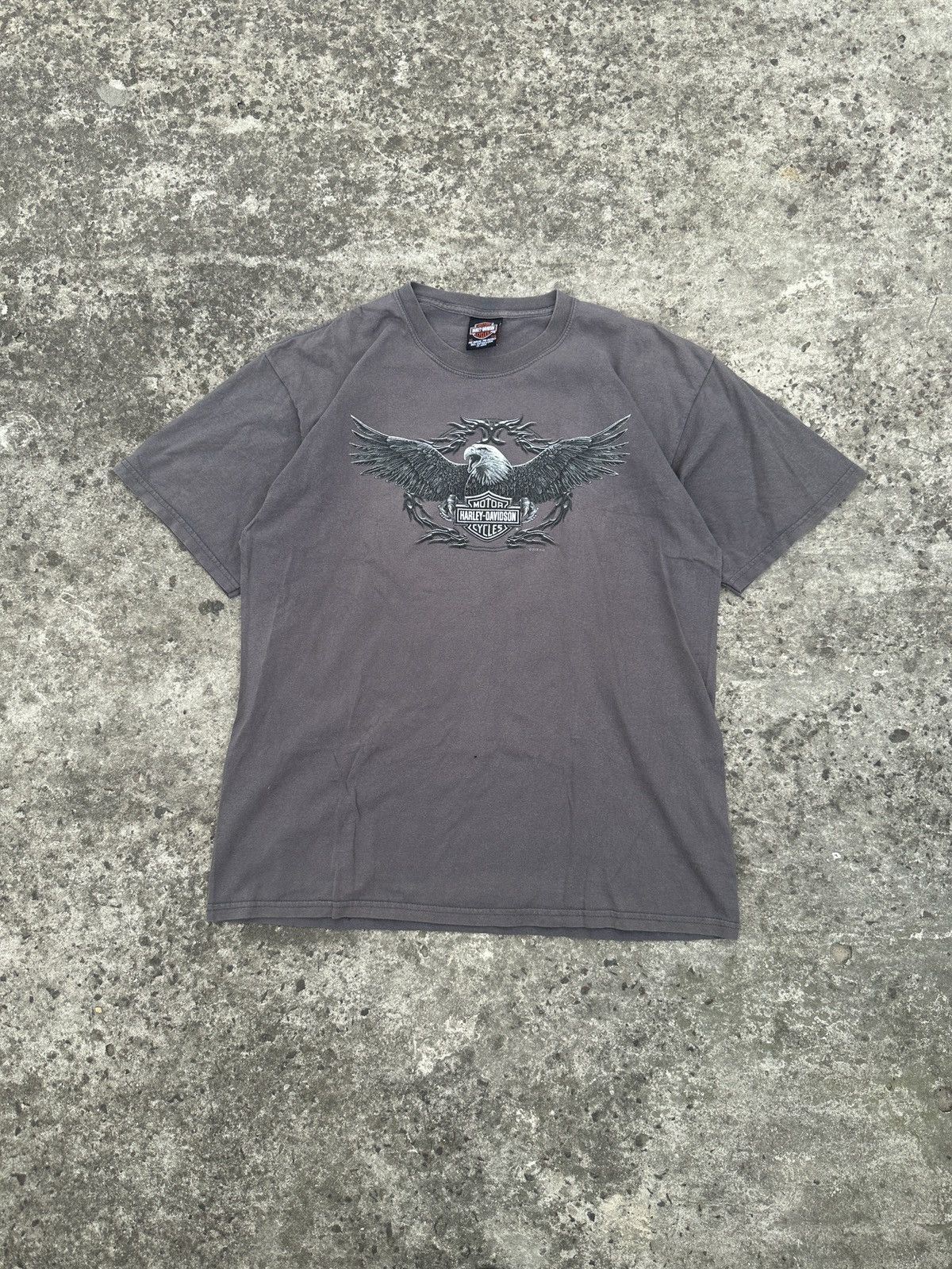 Harley Davidson × Vintage Vintage Harley Davidson Gasoline Alley Logo 2004 Rare Canada Size US XL / EU 56 / 4 - 1 Thumbnail