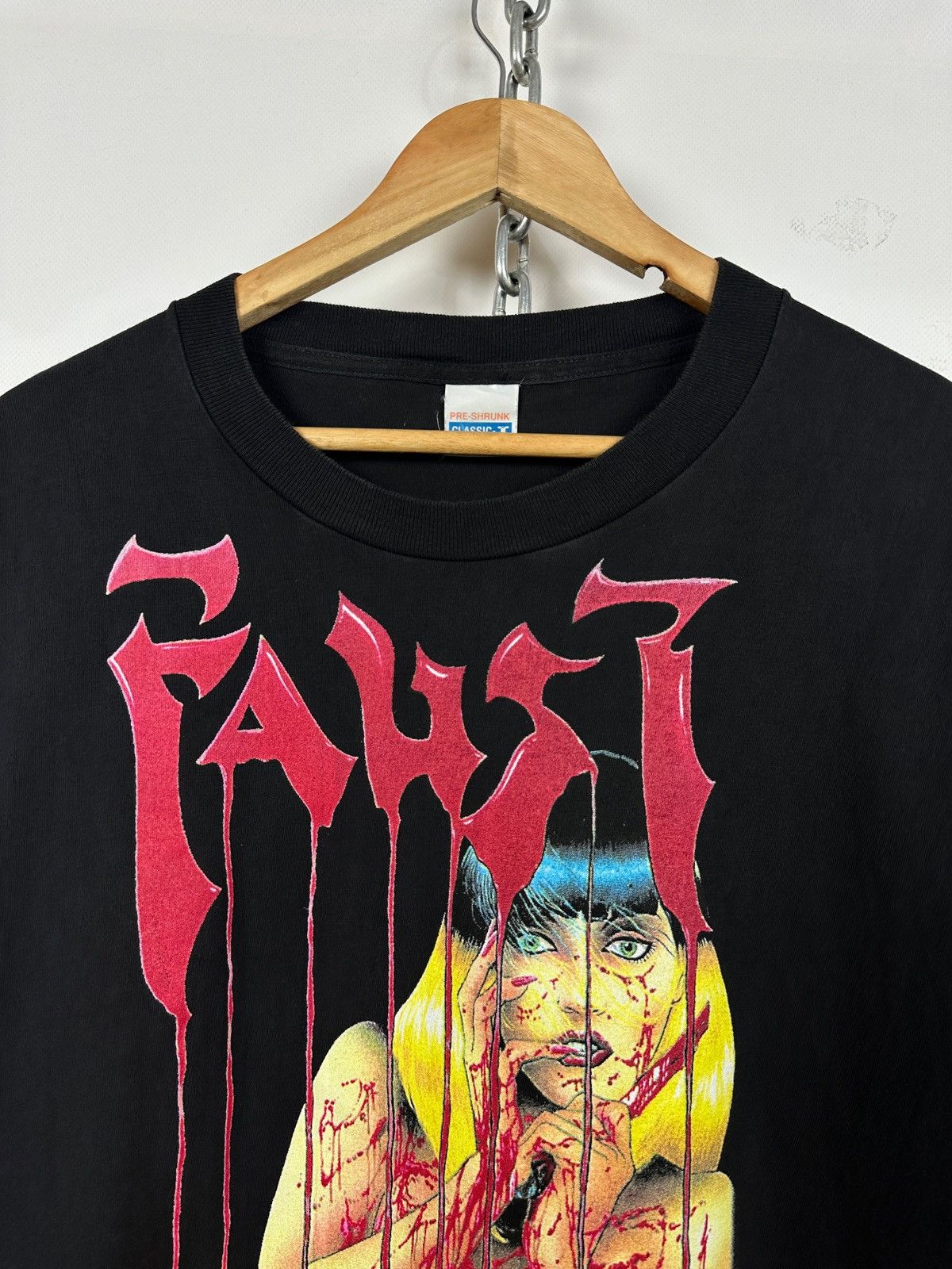 Vintage Vintage Faust Love Of The Damned Graphic Horror Comic Shirt Size US L / EU 52-54 / 3 - 7 Thumbnail