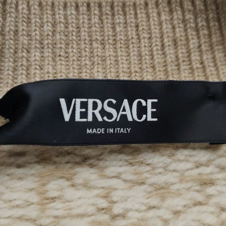 Versace Versace Men's wool sweater Size US XL / EU 56 / 4 - 4 Thumbnail
