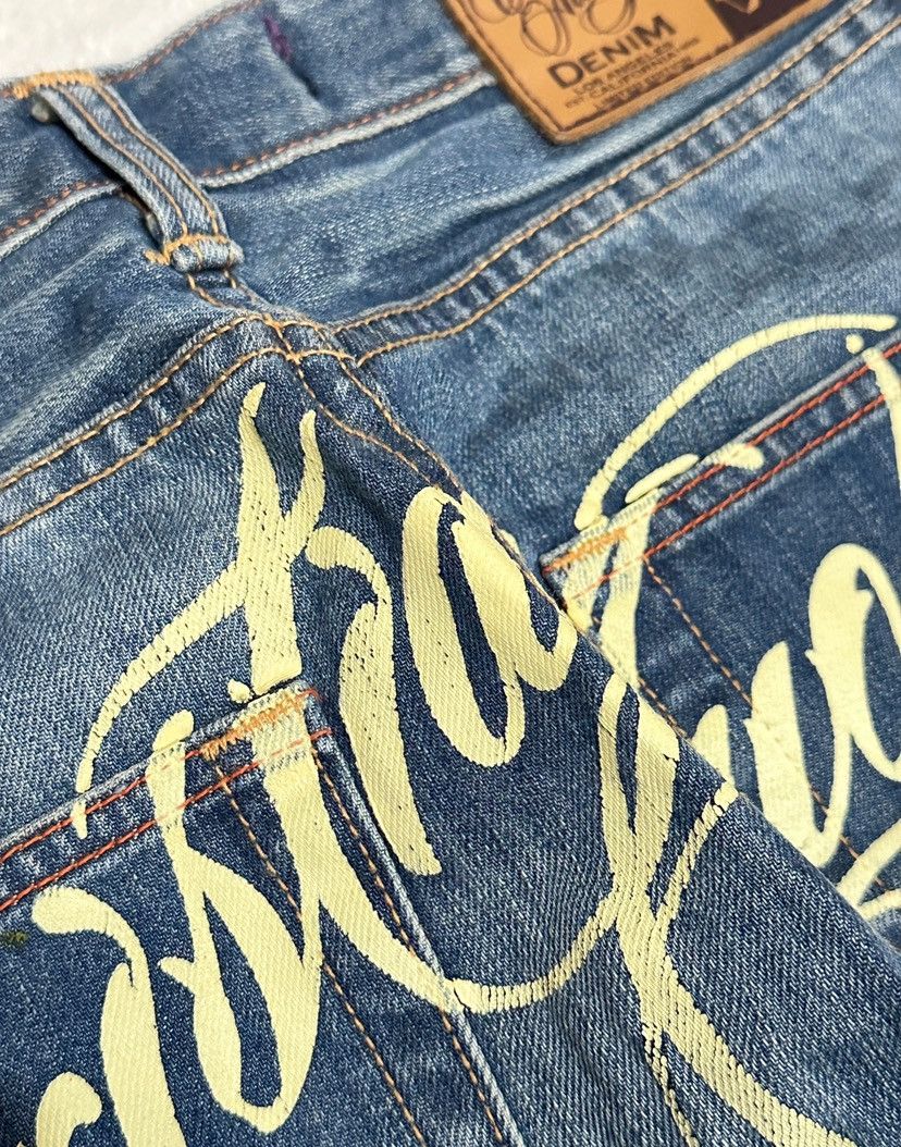 Christian Audigier Vintage christian audigier ed hardy embroidered jeans 30/34 Size US 30 / EU 46 - 8 Thumbnail