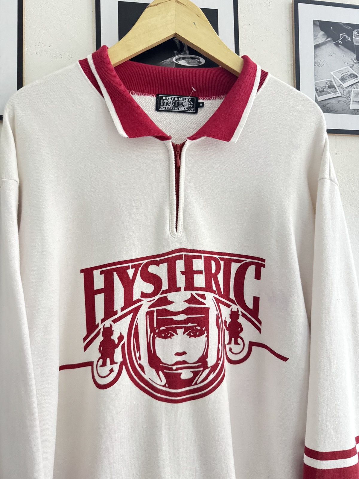 Hysteric Glamour Hysteric Glamour Devil Motor Zip Sweater Size US M / EU 48-50 / 2 - 2 Thumbnail