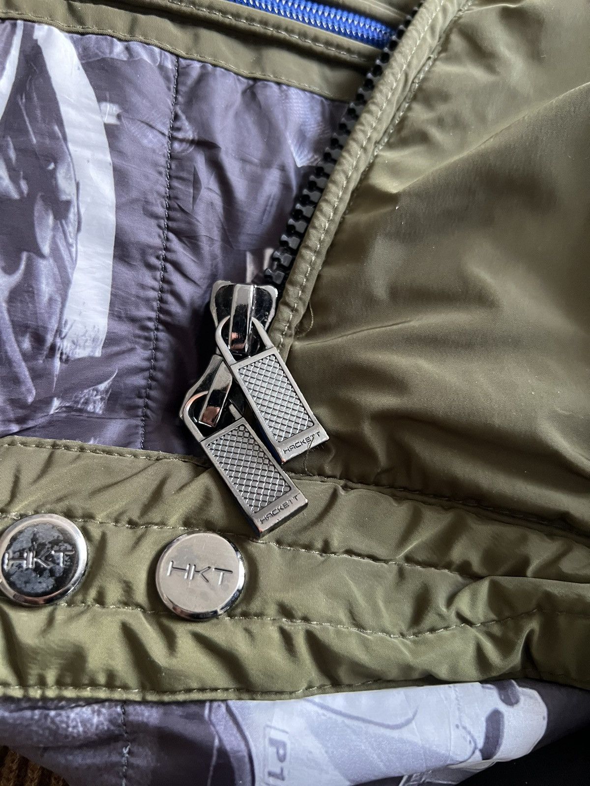 Hackett ASTON MARTIN RACING HACKETT LONDON JACKET KHAKI NYLON XL Size US XL / EU 56 / 4 - 23 Thumbnail