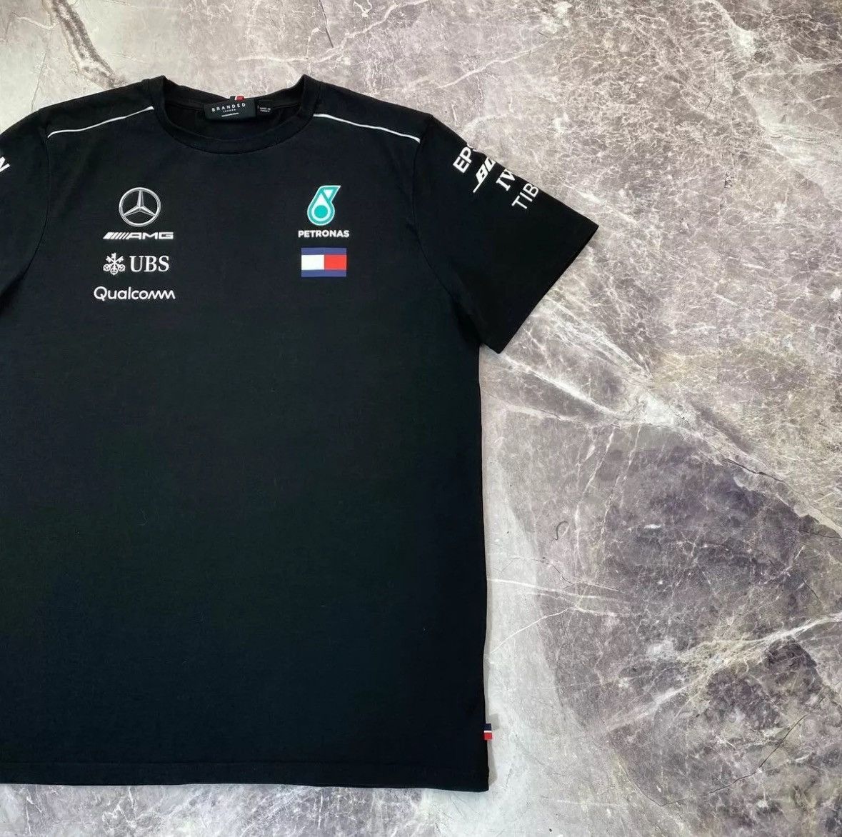 Formula 1 × Mercedes-Benz Mercedes Benz AMG Team Racing Petronas Driver T Shirt Large Size US L / EU 52-54 / 3 - 6 Thumbnail
