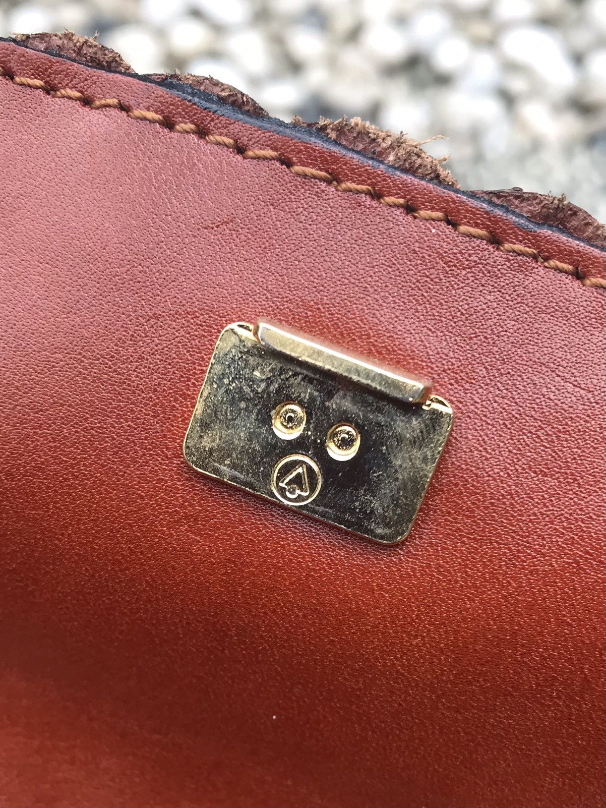 Genuine Leather × Handmade × Japanese Brand CUSTOM UNBRANDED HANDMADE BASKET WOVEN LEATHER STYLE HANDBAG Size ONE SIZE - 12 Thumbnail